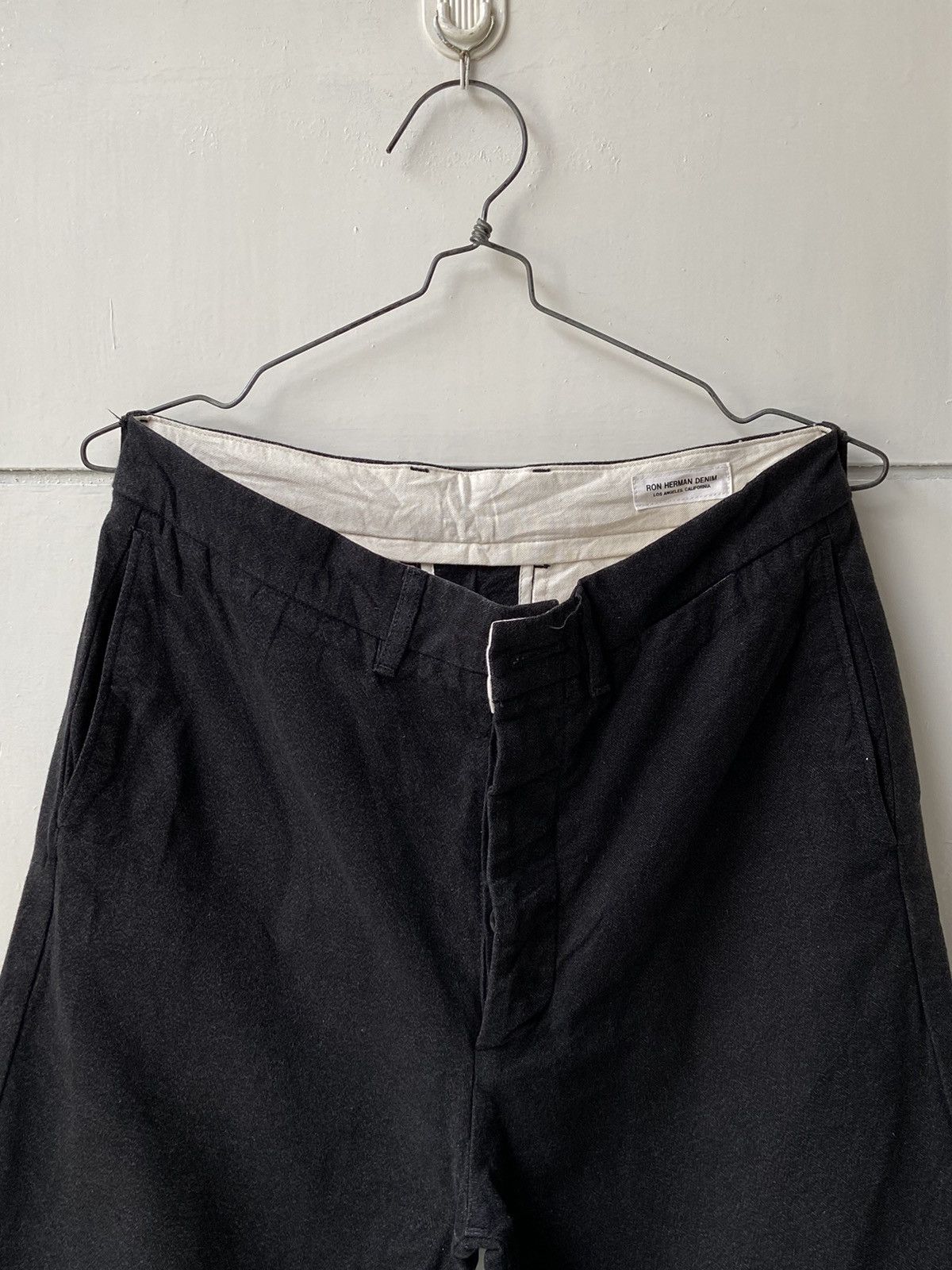 Ron Herman RON HERMAN DENIM Black Pants Size US 31 - 12 Thumbnail