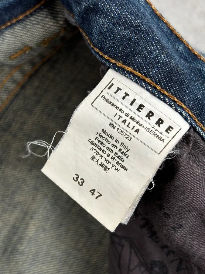 John Galliano AW2011 John Galliano Blue Distressed Denim Jeans Size US 31 - 11 Thumbnail