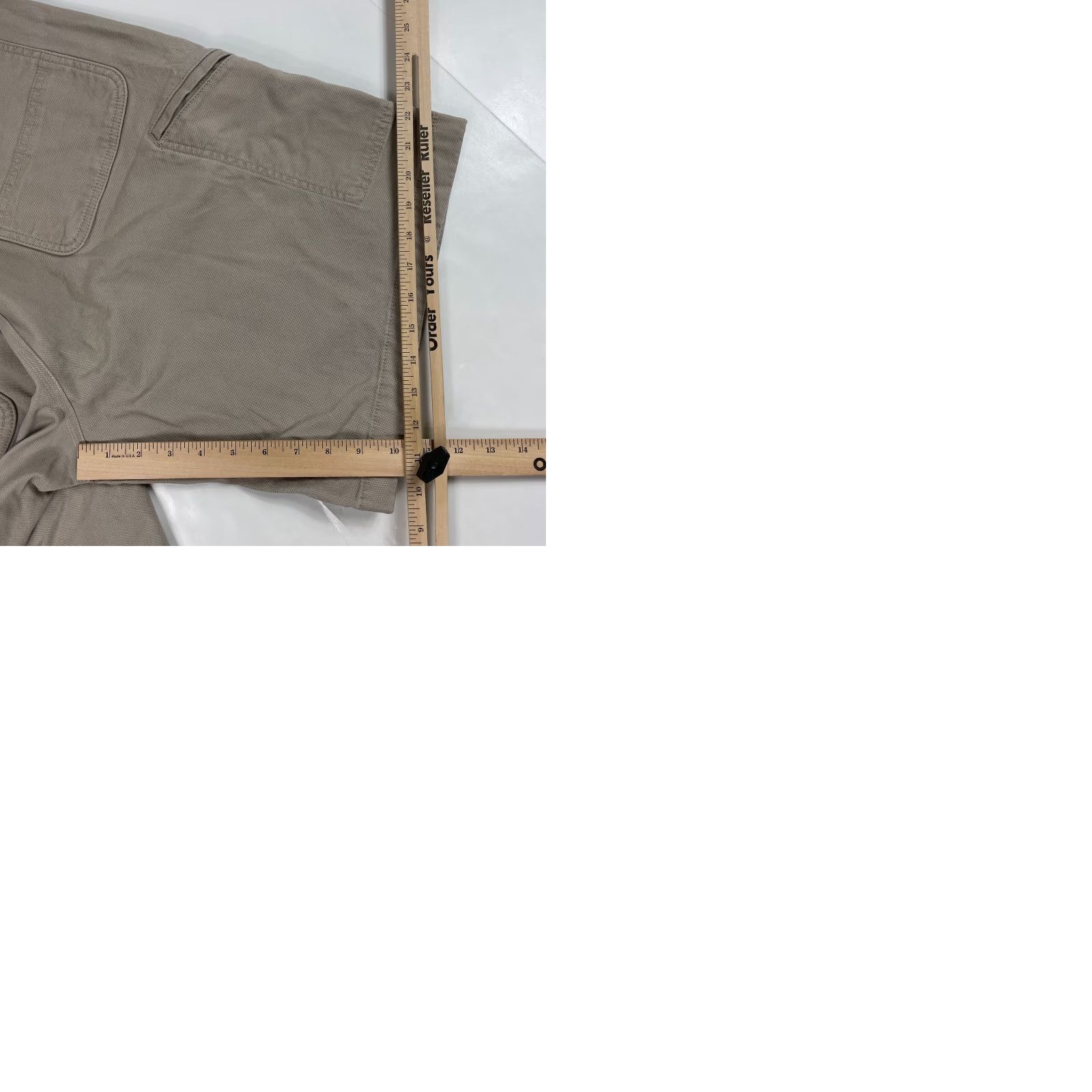 Carhartt Carhartt Shorts Mens 42 x 10 Beige Canvas Carpenter Workwear Shorts Casual Outdoor 5-Pocket Design 42 Beige Mens Size US 42 / EU 58 - 9 Thumbnail
