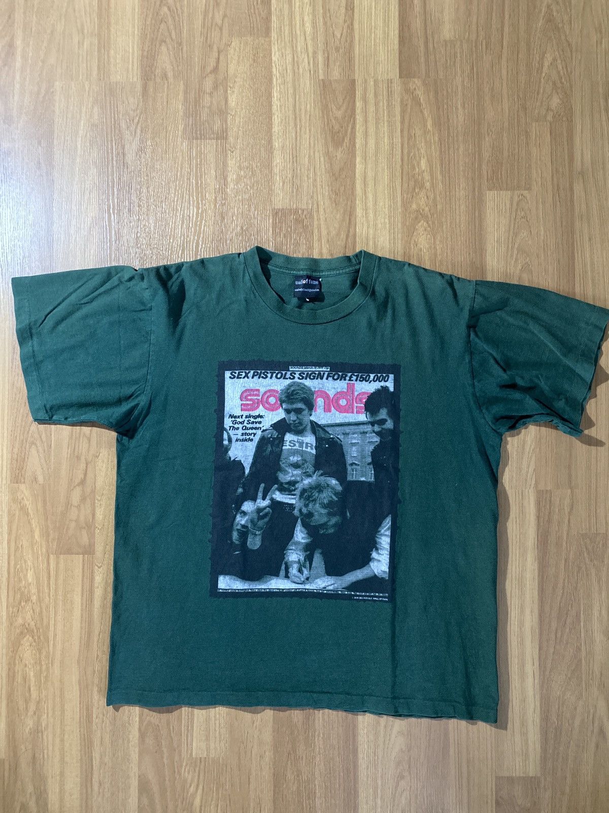 Band Tees × Vintage Vintage Sex Pistol Shirt Size US XL / EU 56 / 4 - 1 Thumbnail