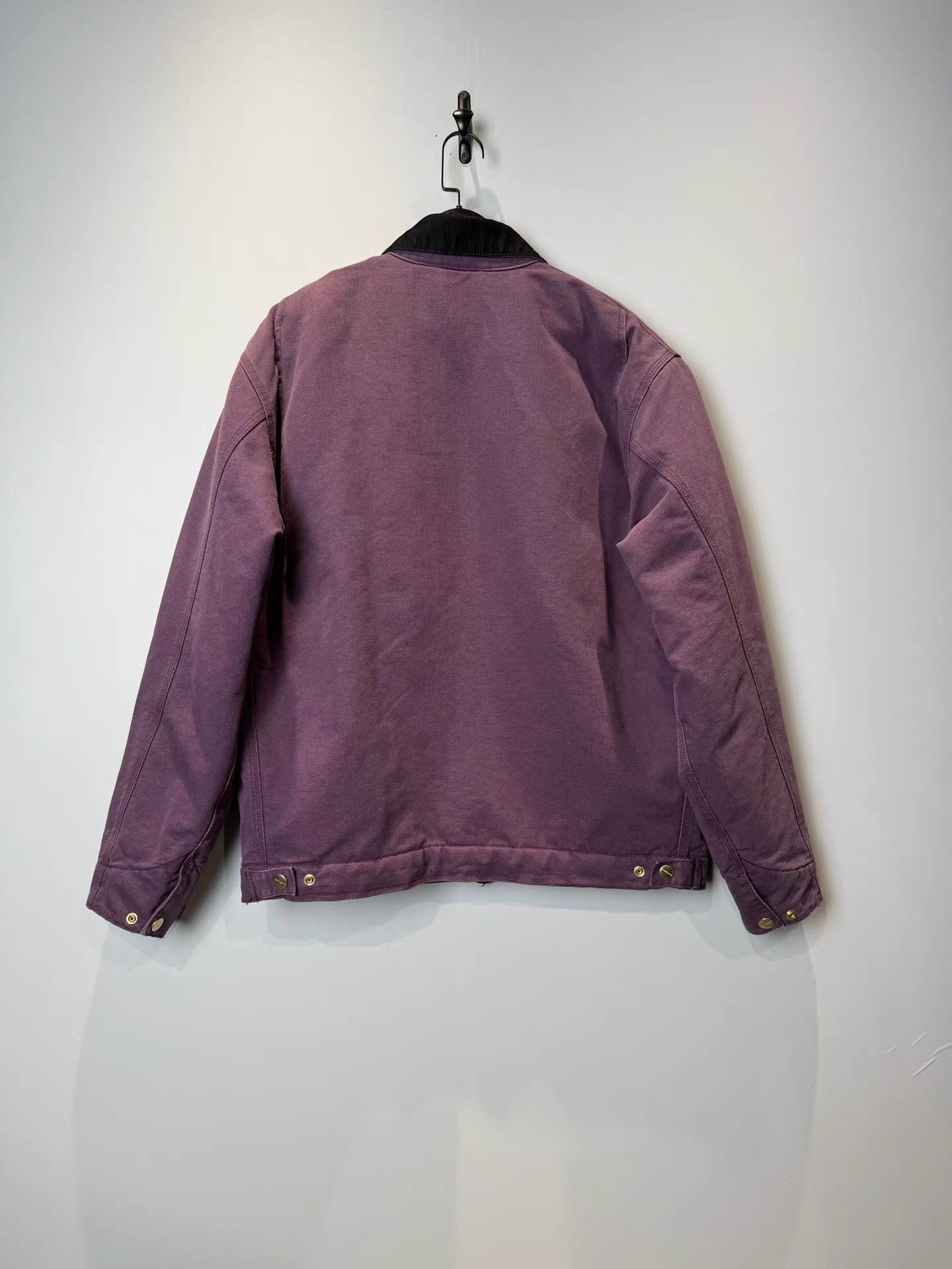 Carhartt Carhartt WIP OG Detroit Purple Canvas Jacket K36 Size US L / EU 52-54 / 3 - 2 Thumbnail
