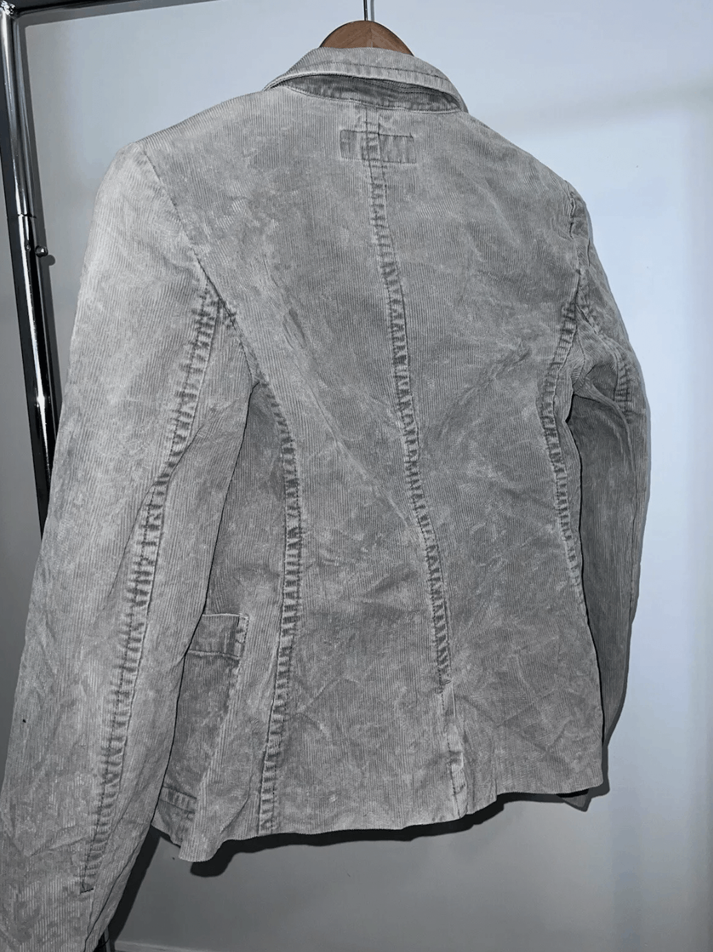FCUK FCUK Corduroy Grayish Green, Size 2 Size XS / US 0-2 / IT 36-38 - 3 Thumbnail