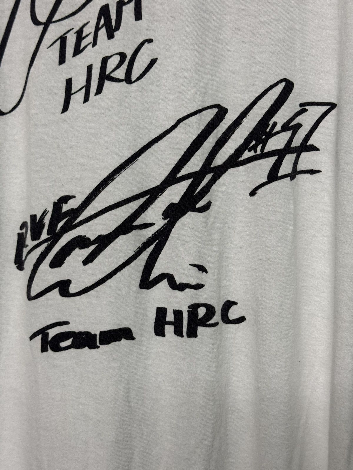 Gear for Sports HONDA RACING HRC OFFICIAL SHIRT WITH PRINTED SIGNATURE Size US M / EU 48-50 / 2 - 9 Thumbnail