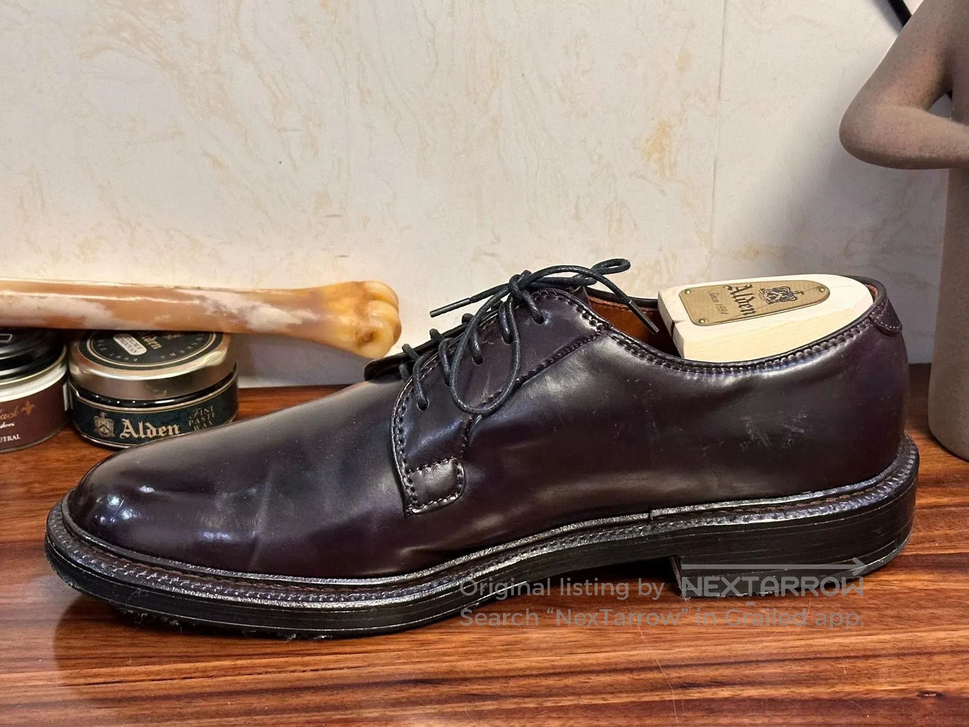 Alden Alden PTB 990 Shell Cordovan. Size US 8.5 / EU 41-42 - 4 Thumbnail