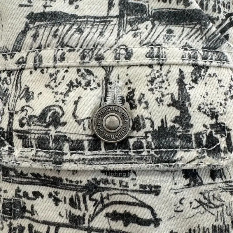 Dior Dior Women's Printed Cotton Jacket . Size M / US 6-8 / IT 42-44 - 5 Thumbnail