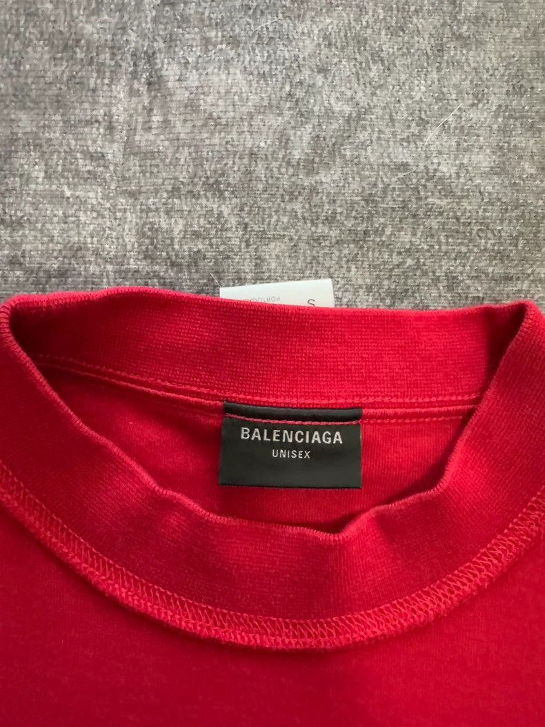 Balenciaga Balenciaga Solid color logo with inside out printed cotton Size US S / EU 44-46 / 1 - 3 Thumbnail