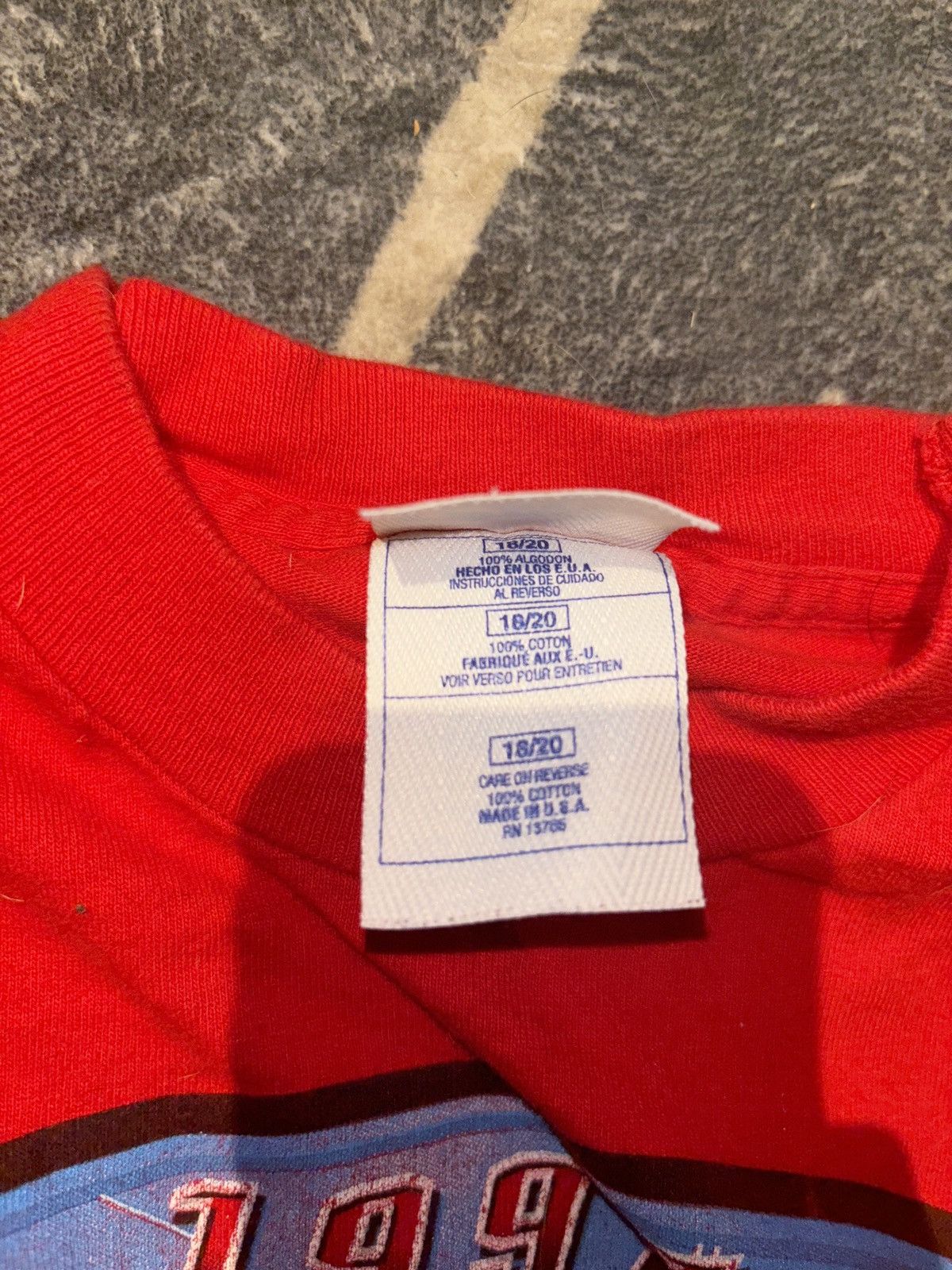 NHL × Vintage 18/20 -1997 Detroit Red Wings Stanley Cup champ tee Size US M / EU 48-50 / 2 - 2 Thumbnail