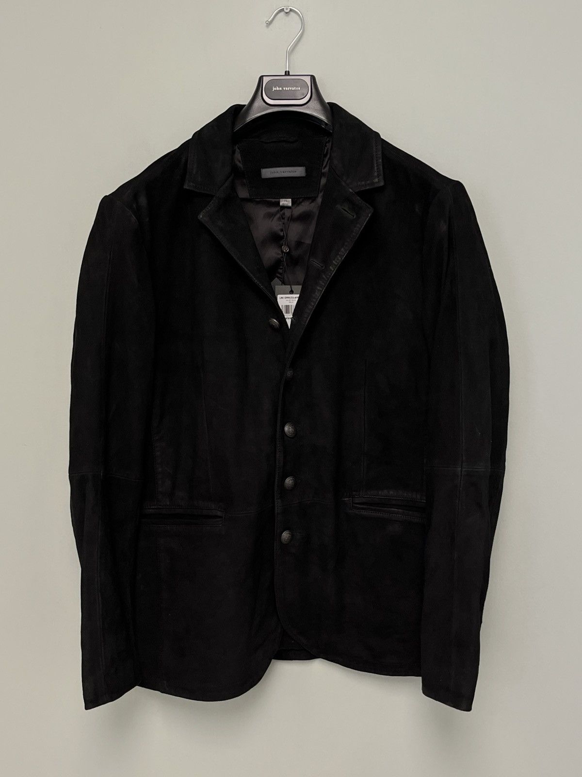 John Varvatos Suede Multibutton Jacket Size EU 50 USA 40 Size US M / EU 48-50 / 2 - 10 Thumbnail