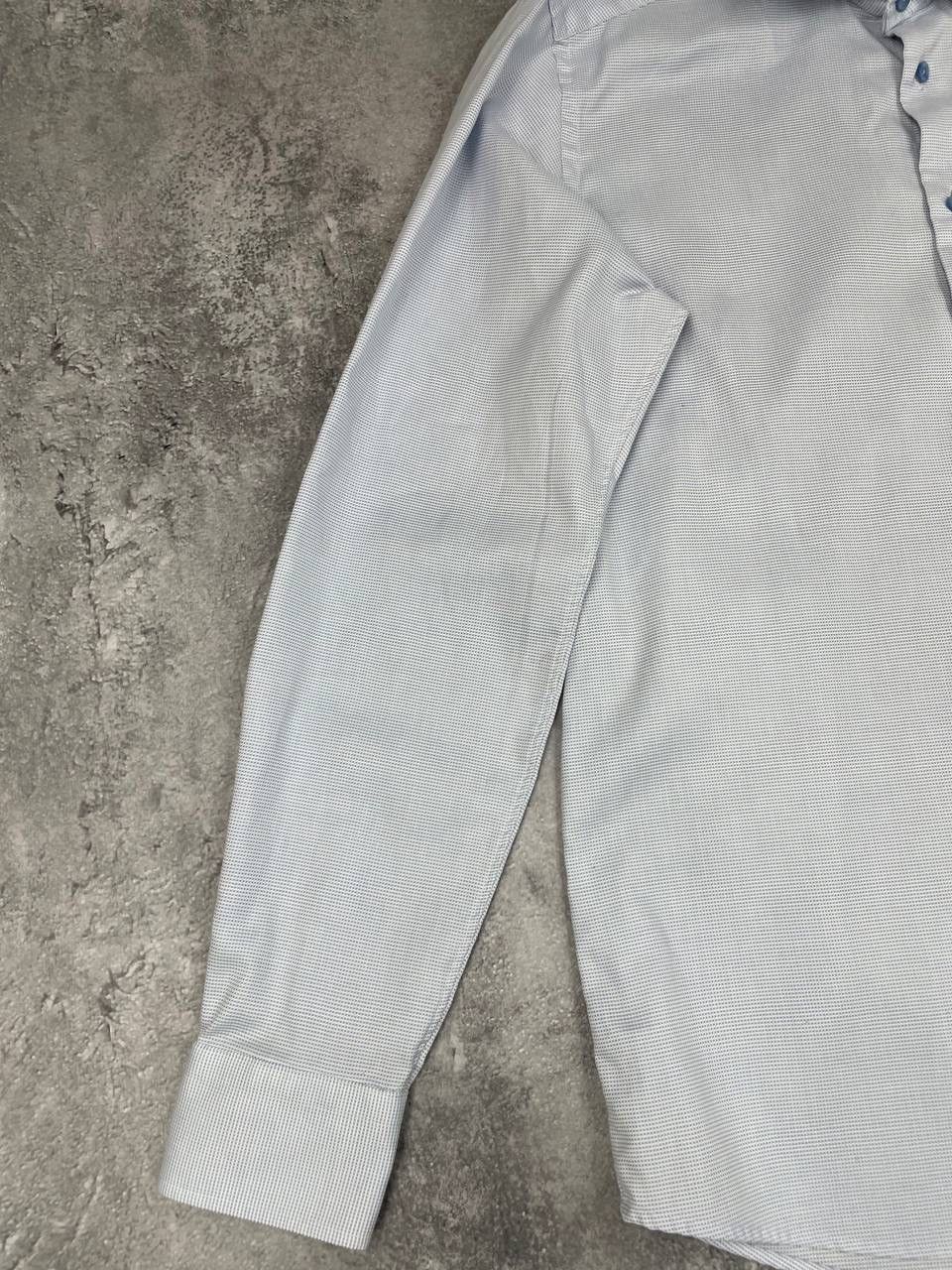 Eton Eton Men Cotton Shirt Button Down Long Sleeve Slim Fit Size US XL / EU 56 / 4 - 3 Thumbnail
