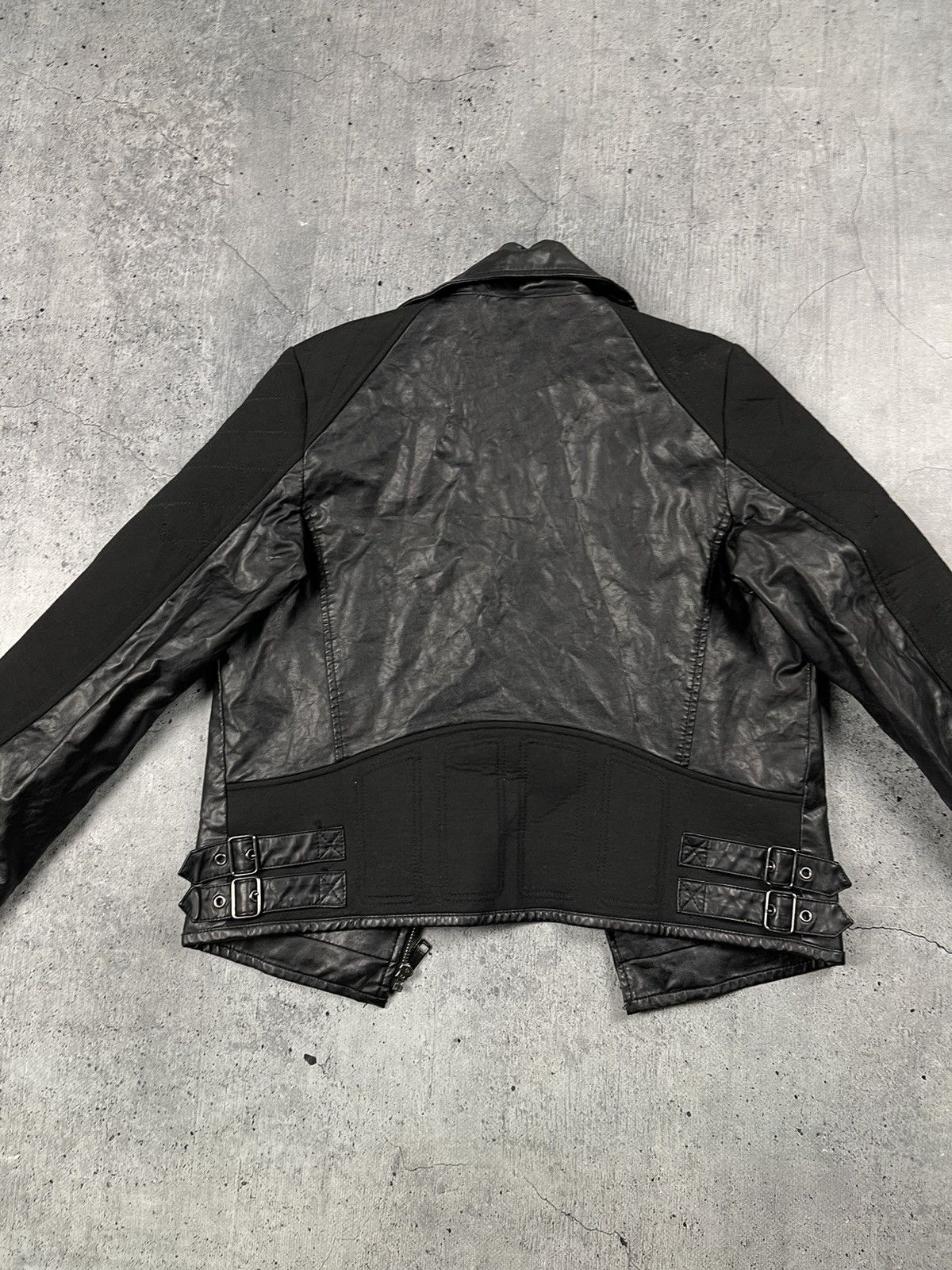 Diesel × Japanese Brand Diesel Amazing Faded Belt Leather Jacket Size XL / US 12-14 / IT 48-50 - 11 Thumbnail