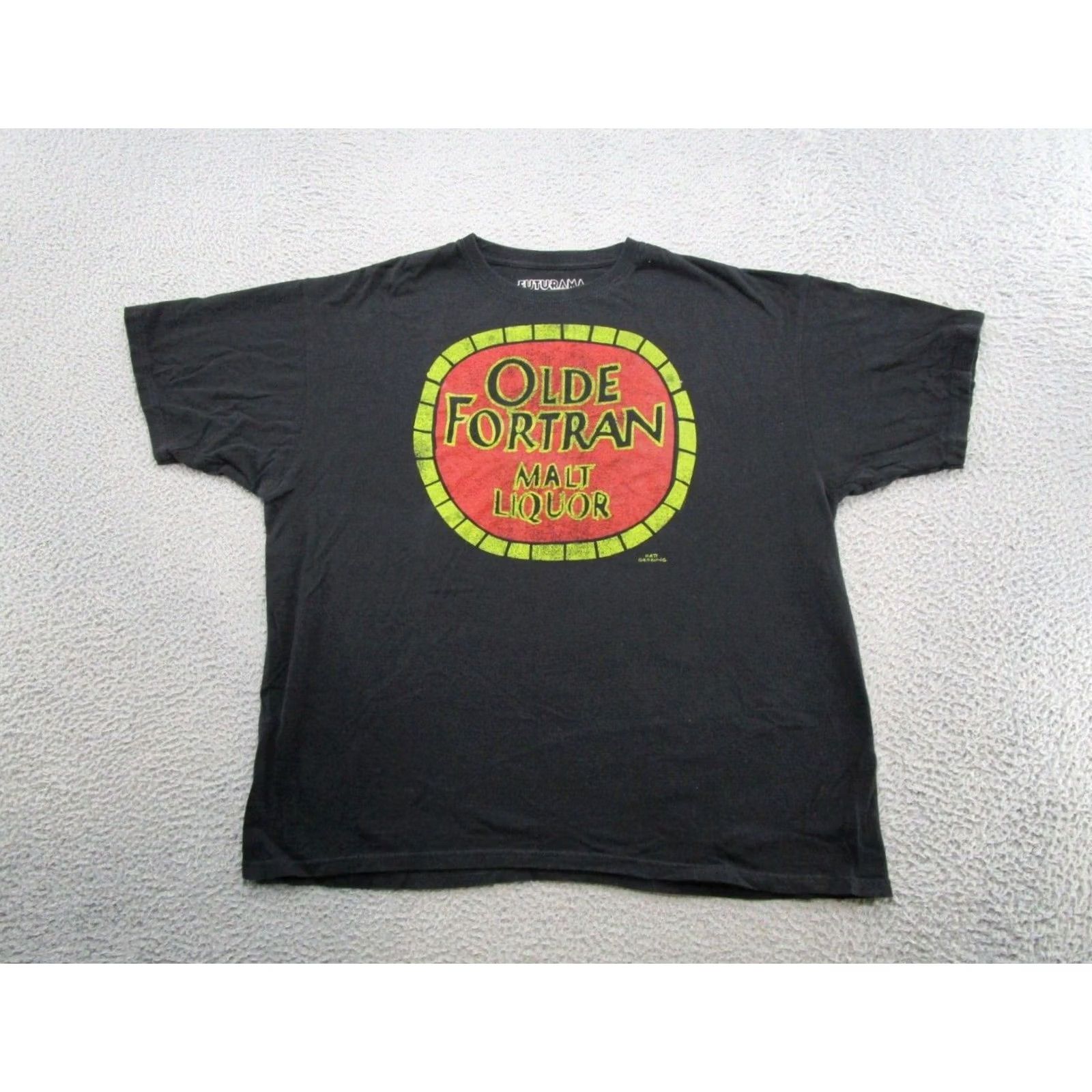 Ripple Junction Futurama Beer TV Show 2011 Ripple Junction Graphic T-Shirt 2X Black Adult Mens Short Sleeve 2X Size US XXL / EU 58 / 5 - 2 Thumbnail