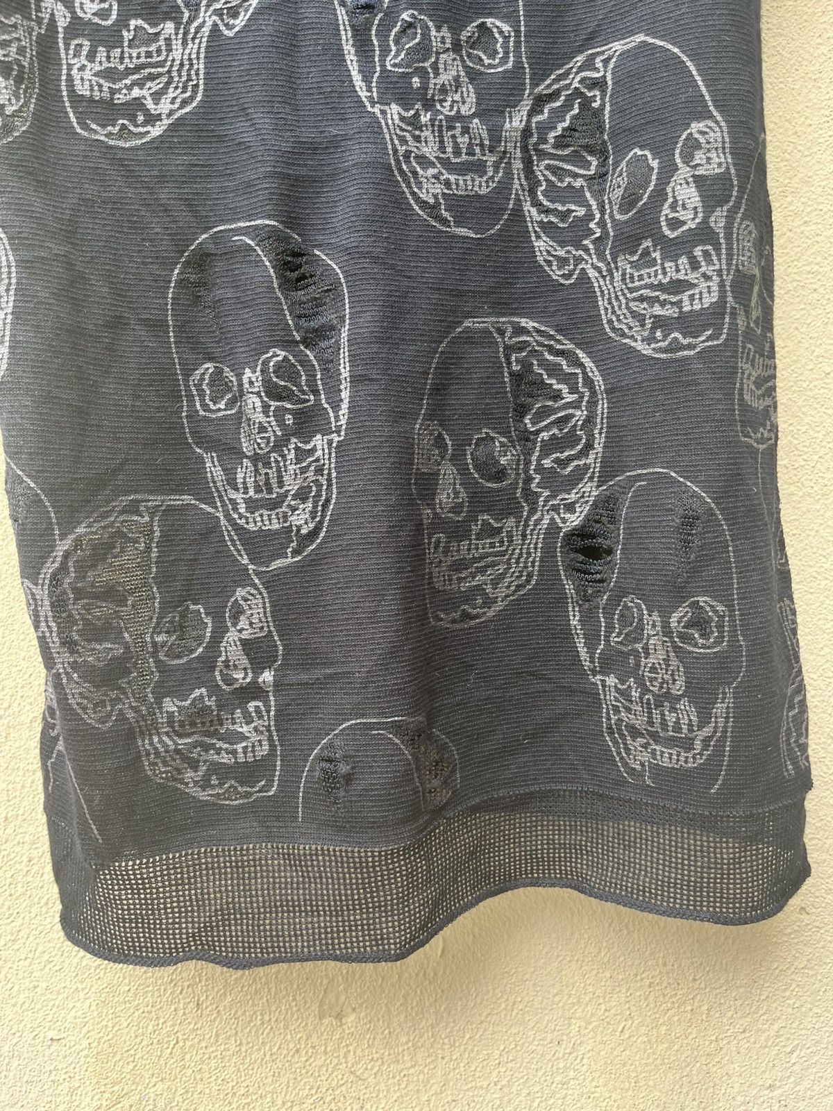 Andy Warhol × Hysteric Glamour Skull printed with distressed Size M / US 6-8 / IT 42-44 - 8 Thumbnail