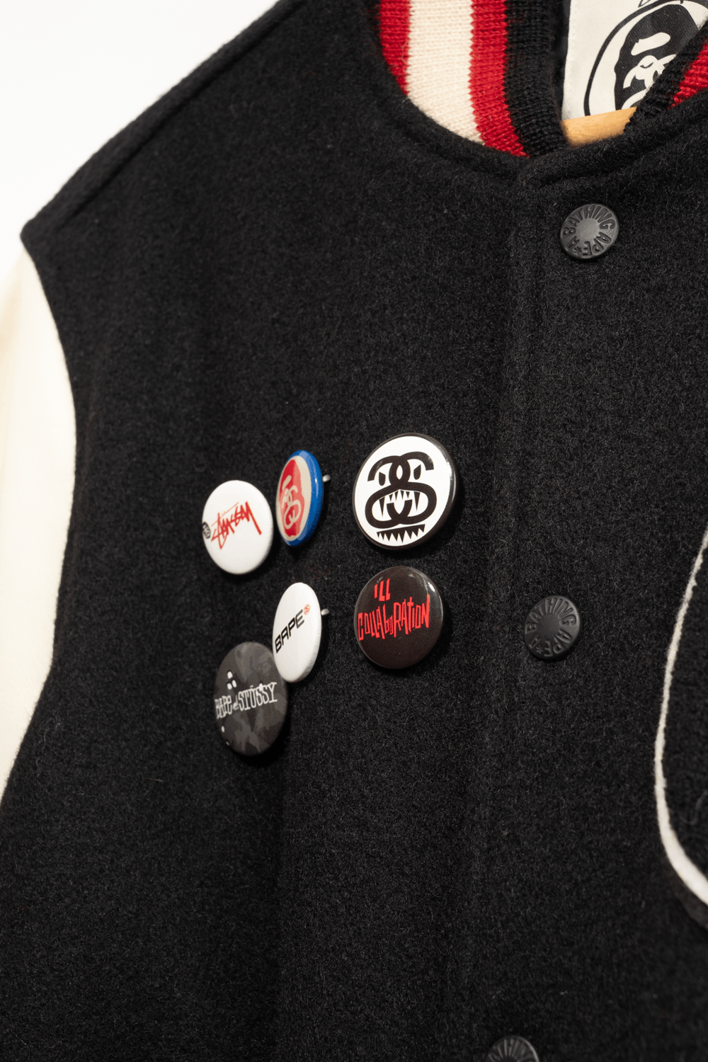 Bape × Stussy Bape x Stussy Anniversary Varsity Jacket Size US S / EU 44-46 / 1 - 5 Thumbnail