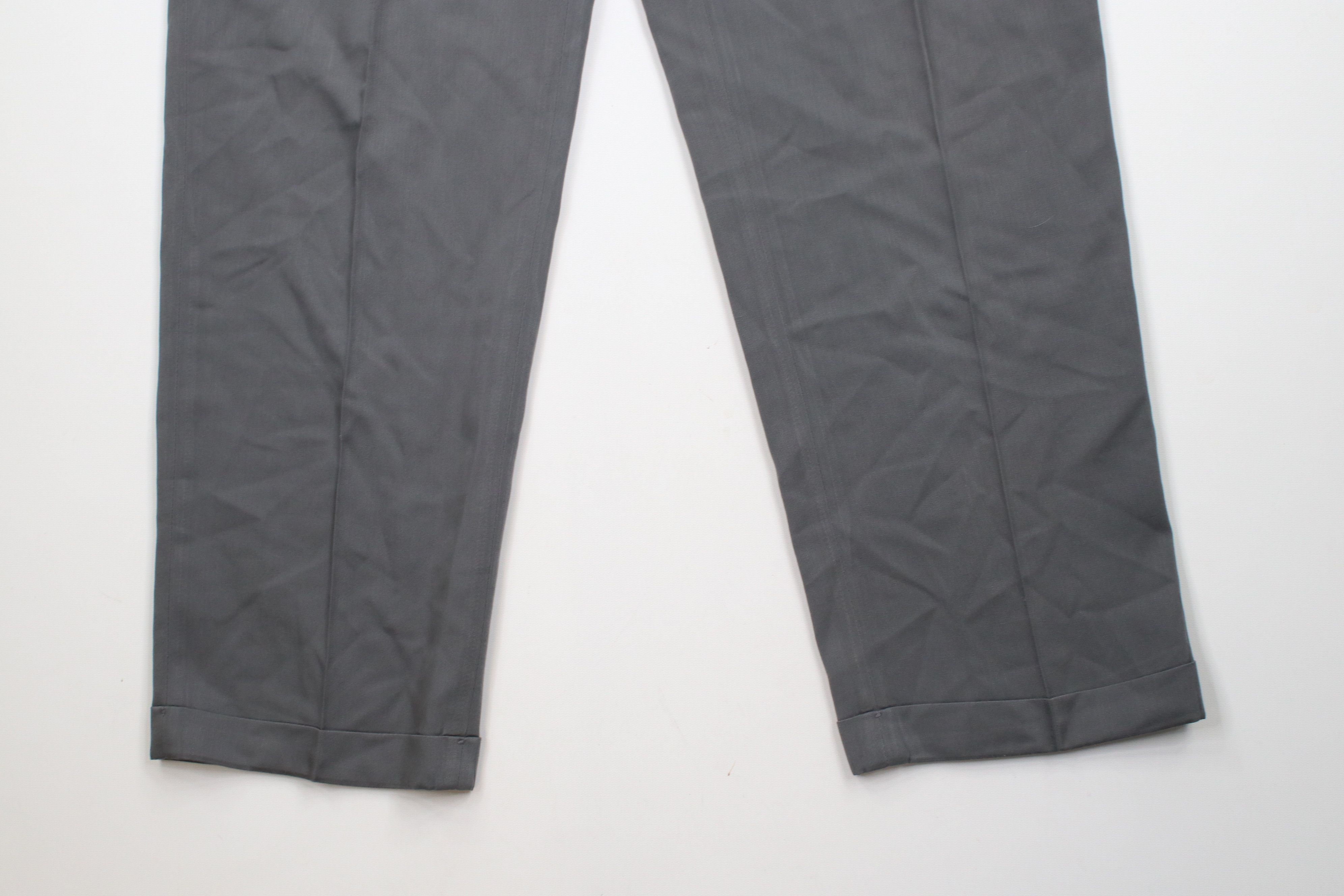 Tommy Hilfiger × Vintage Vintage 90s Tommy Hilfiger Wool Blend Wide Leg Chino Pants Size US 32 / EU 48 - 4 Thumbnail