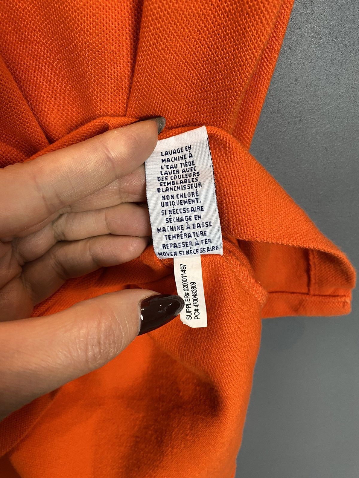 Polo Ralph Lauren Polo Ralph Lauren Custom Fit Polo Shirt Size S Top Orange Size US S / EU 44-46 / 1 - 5 Thumbnail