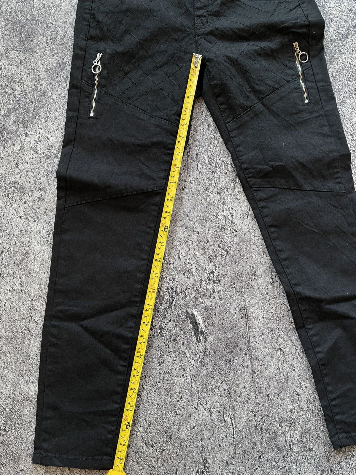 Japanese Brand Y2k Glamorous ifsixwasnine zipper slim pants Size 30" / US 8 / IT 44 - 9 Thumbnail
