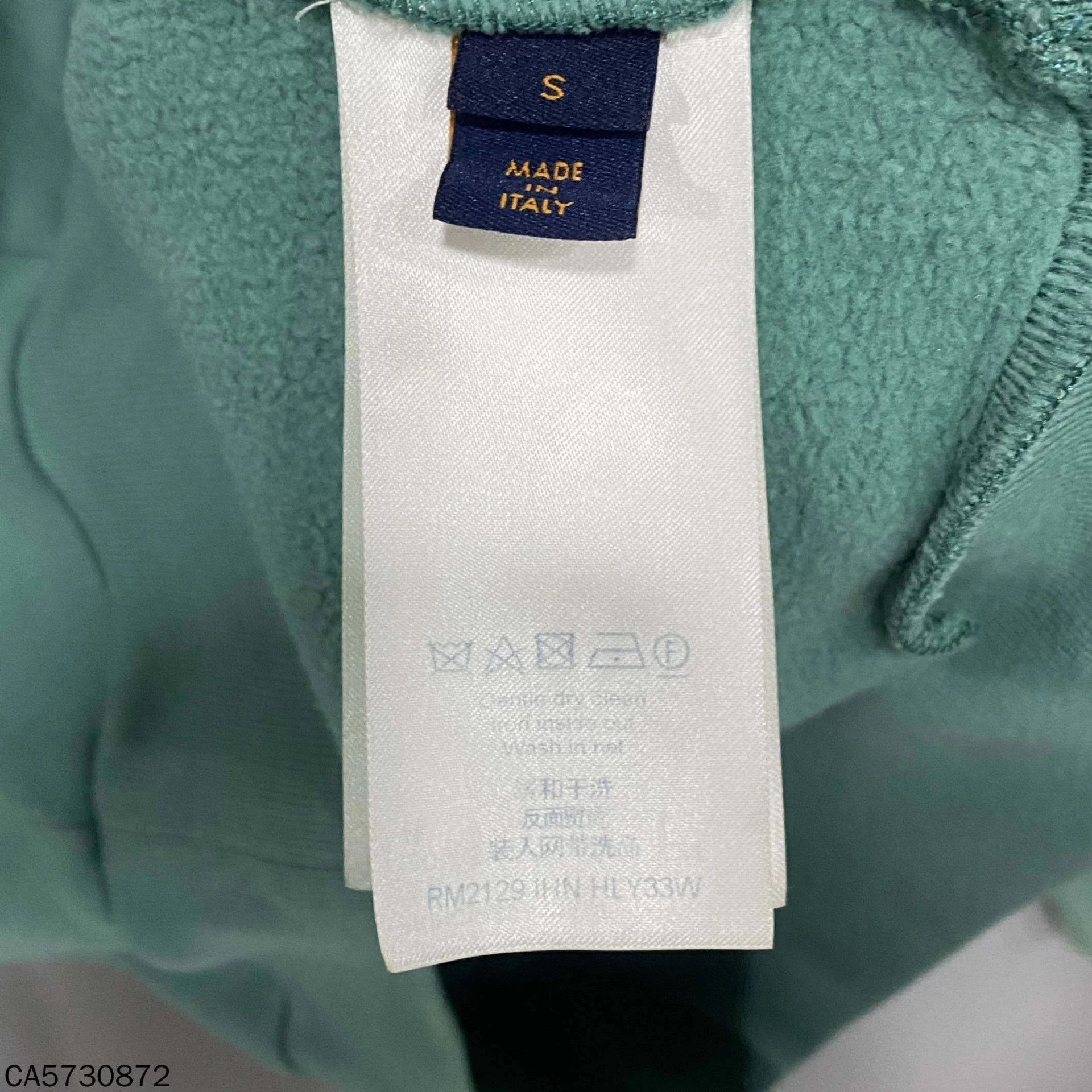 Louis Vuitton LV Lake Blue Pin Hoodie Size S Size S / US 4 / IT 40 - 4 Thumbnail