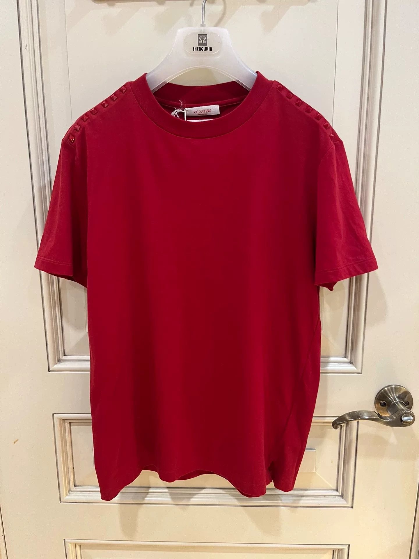 Valentino Valentino Red Rockstud T-shirt Size US S / EU 44-46 / 1 - 2 Thumbnail