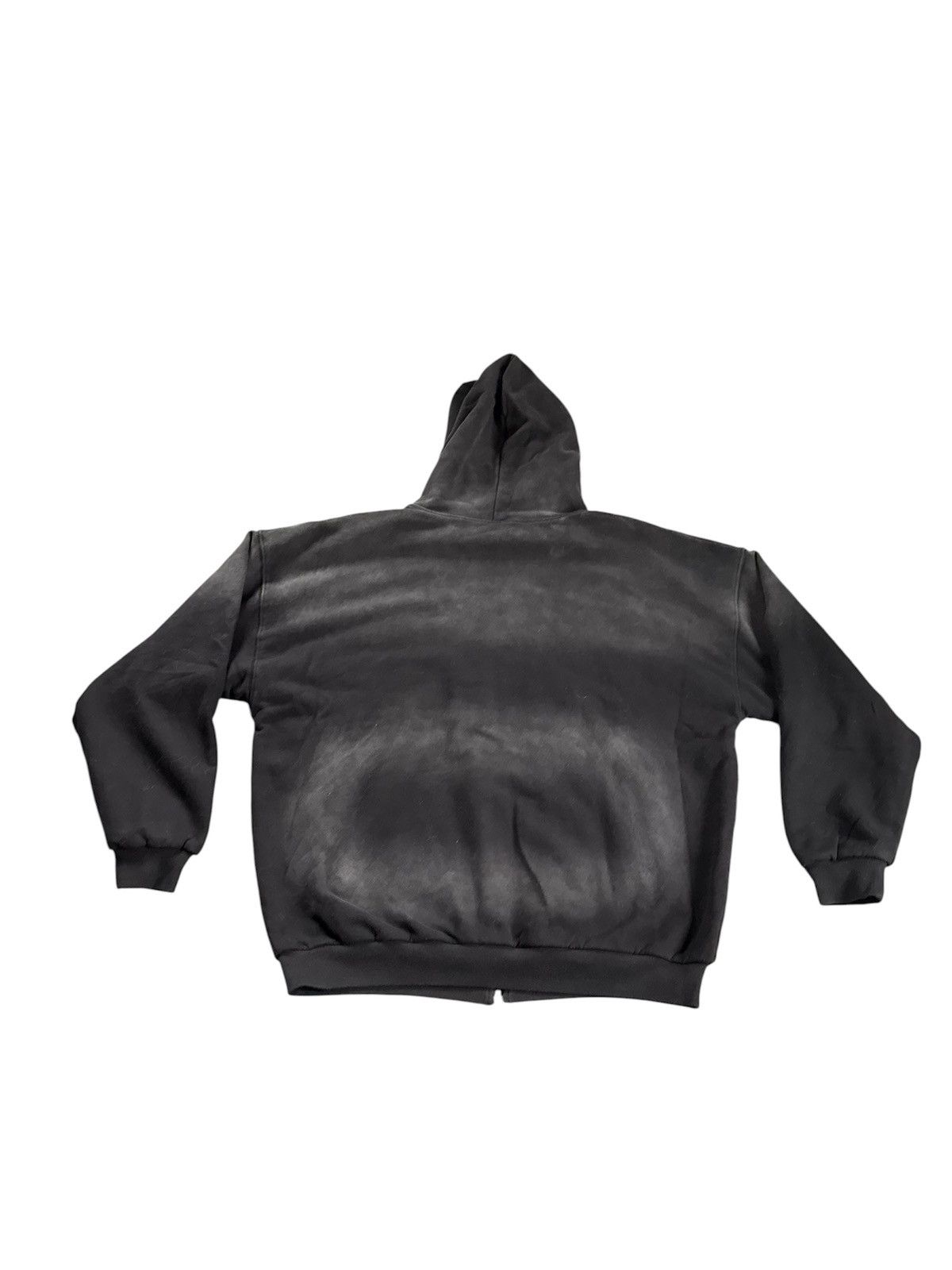 G59 Records 59 thrashed thermal lined zip up (Washed Black) Size US XL / EU 56 / 4 - 5 Thumbnail