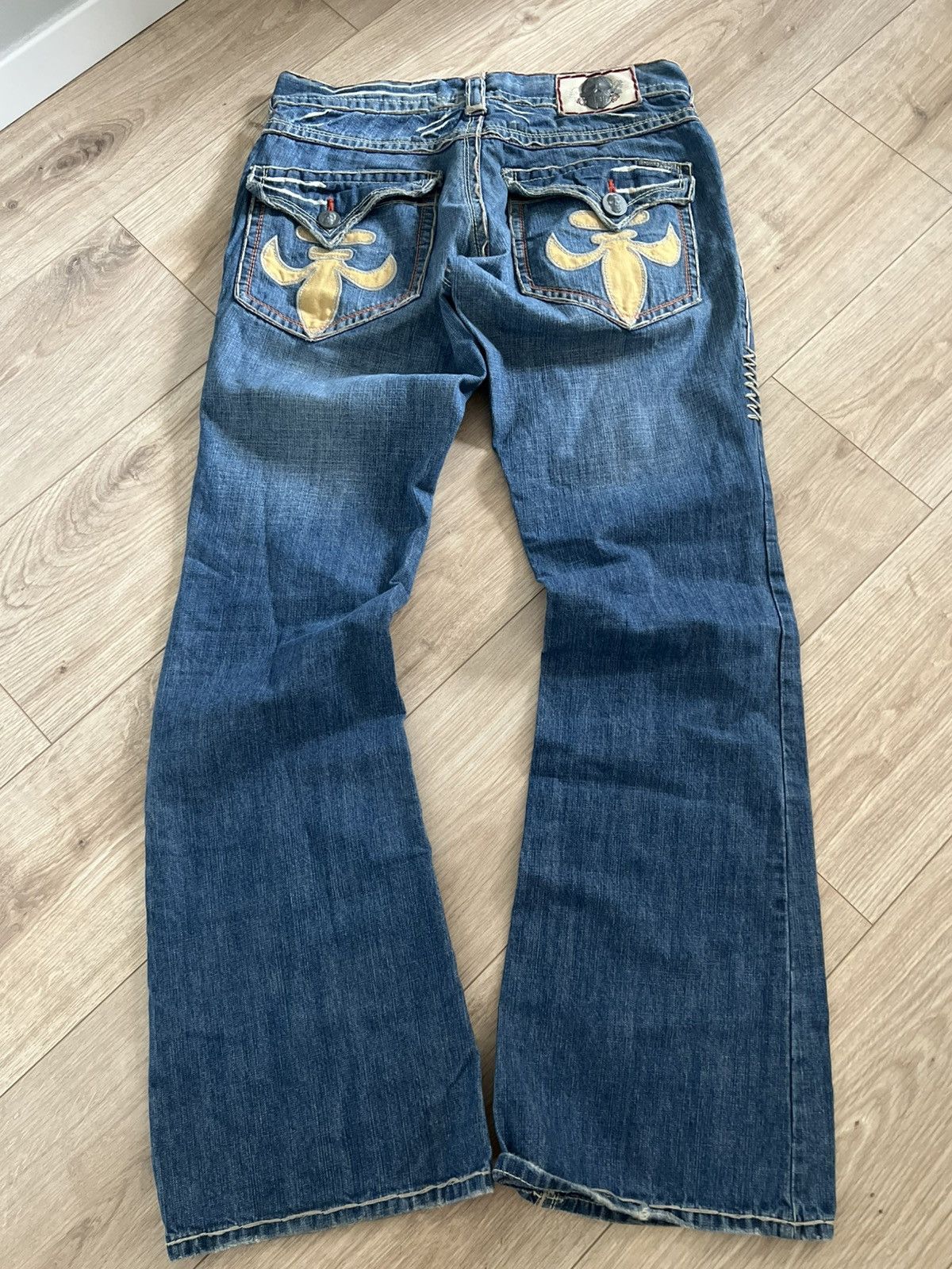Vintage Vintage y2k jeans rock revival style made in Usa swag Size US 36 / EU 52 - 3 Thumbnail