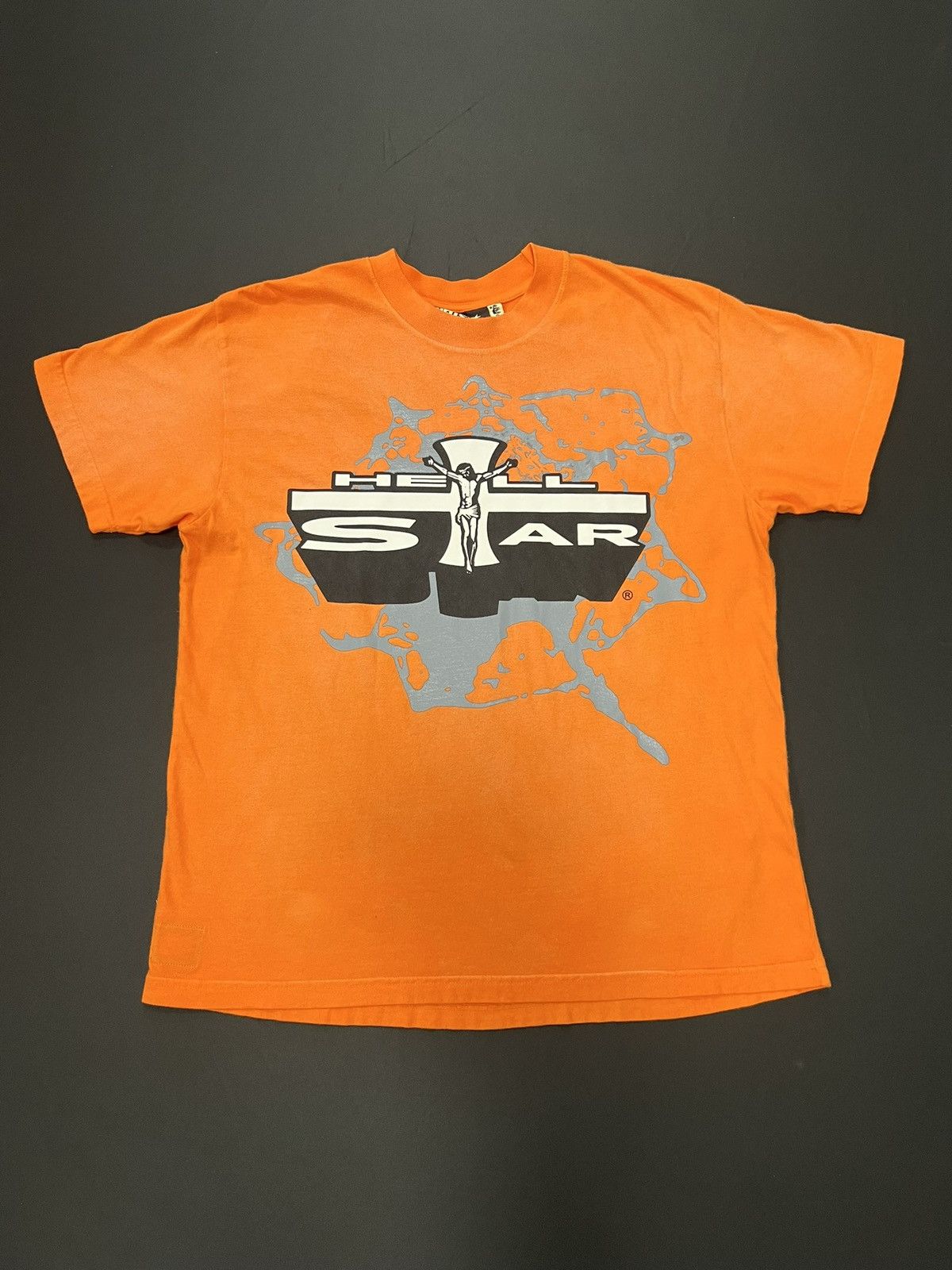 HELLSTAR Hellstar Studios Jesus Path To Paradise Orange T-Shirt Size US S / EU 44-46 / 1 - 1 Thumbnail