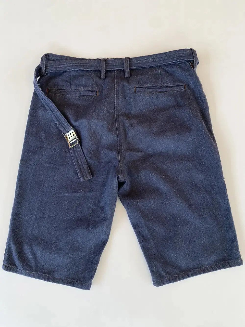 Blue Blue Japan Vintage Short Pants Blue Blue Japan Size US 34 / EU 50 - 9 Thumbnail