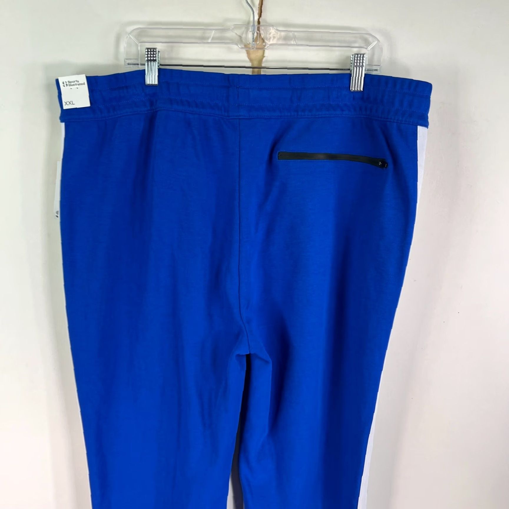 Vintage Sports Illustrated Mens Training Jogger Pants 2XL Blue Pockets 42X33 Size US 39 - 7 Thumbnail