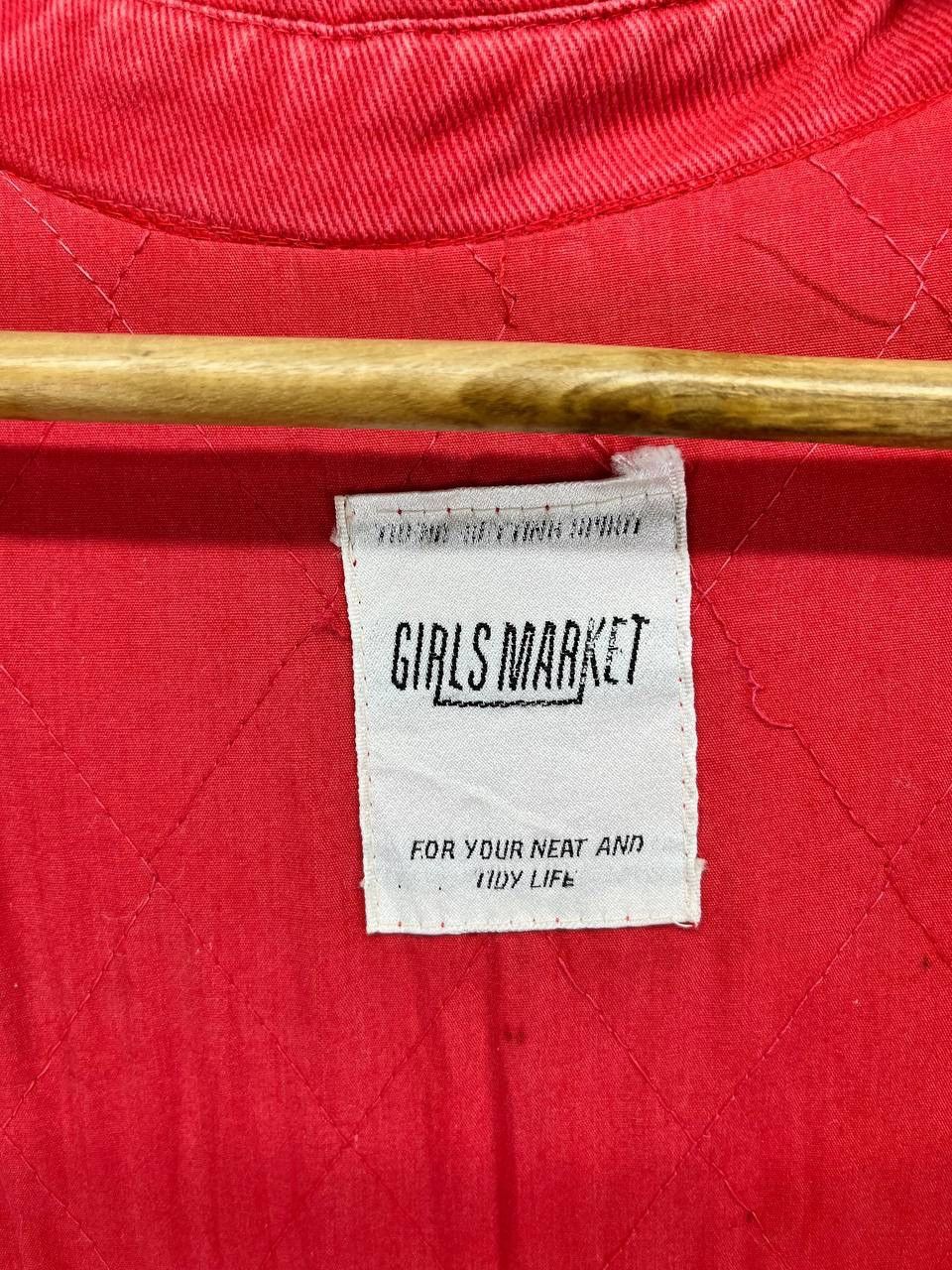 If Six Was Nine Vintage Girls Market Trashed Punk Jacket Size US L / EU 52-54 / 3 - 4 Thumbnail