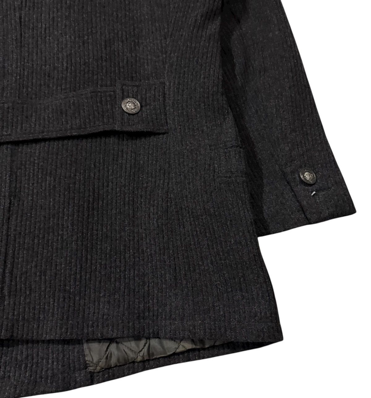Versace RARE! Vintage Gianni Versace Laine Wool Double Breast Jacket Size US L / EU 52-54 / 3 - 14 Thumbnail