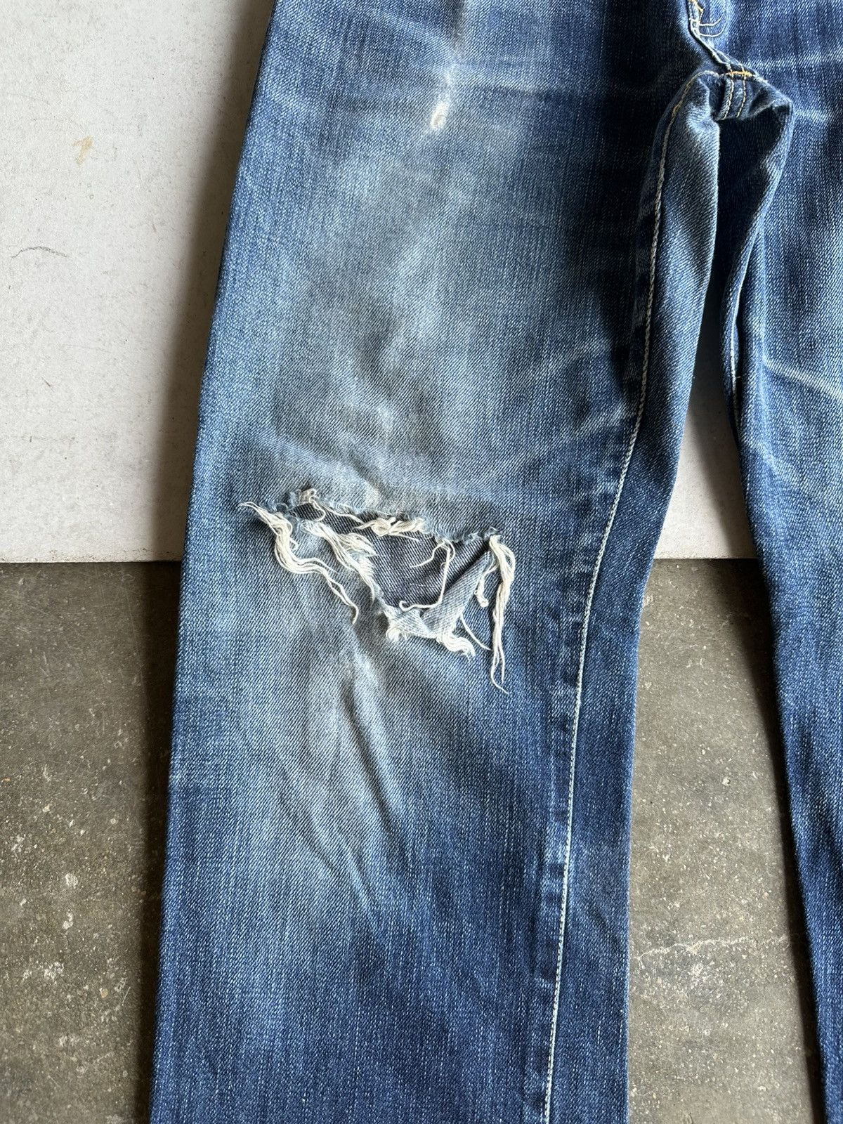Studio D'Artisan SICKSS! Vintage STUDIO D ARTISAN Denim Lemon Stitch/Selvedge Size US 29 - 3 Thumbnail