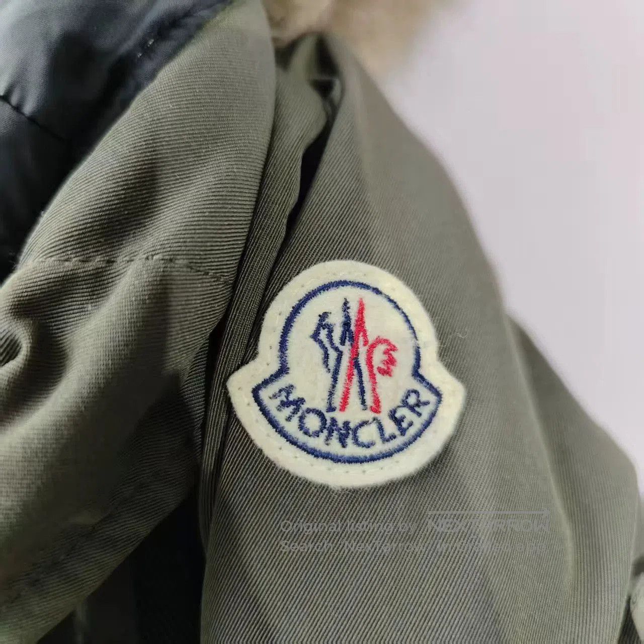 Moncler moncler army green hooded down jacket. Size US M / EU 48-50 / 2 - 5 Thumbnail