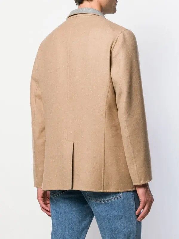 Brunello Cucinelli RPR $5k New! Brunello Cucinelli Cashmere Reversible Jacket Size US M / EU 48-50 / 2 - 6 Thumbnail