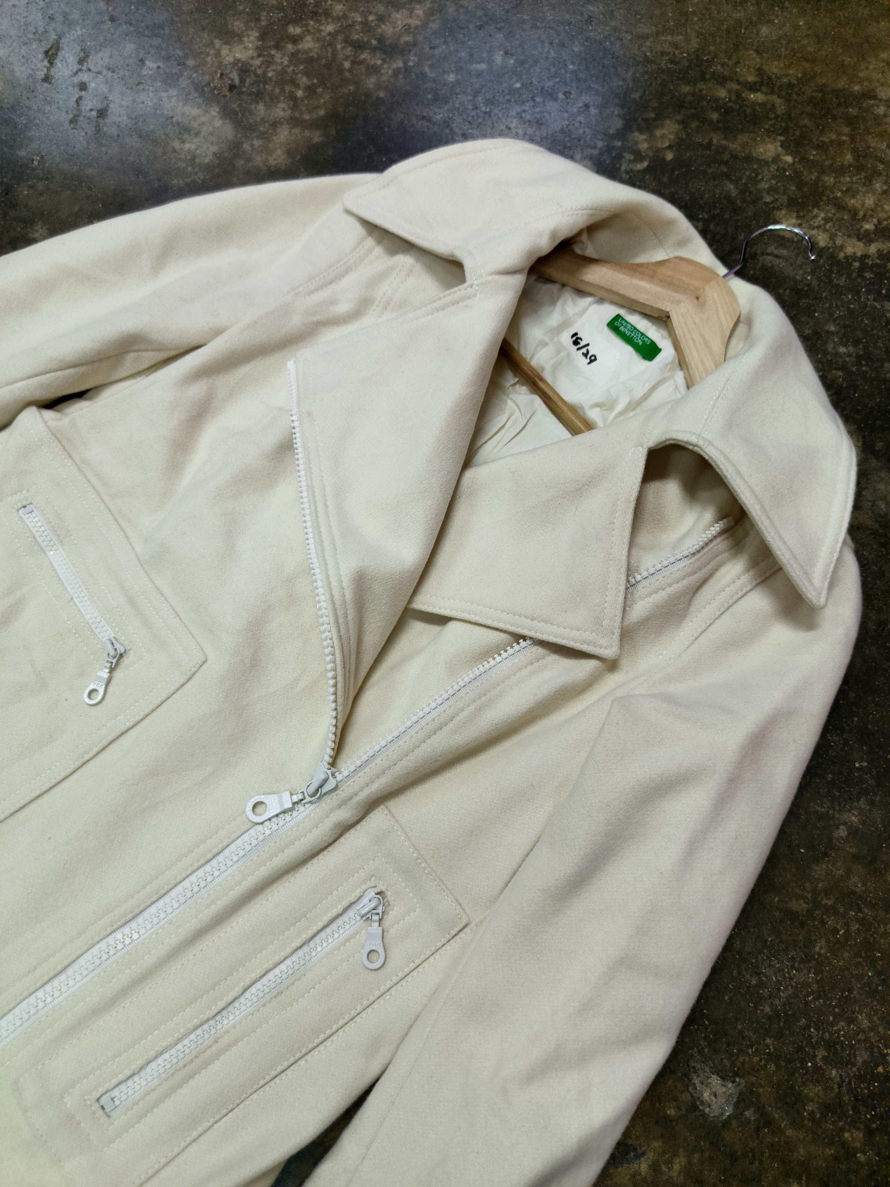 United Colors Of Benetton United colors of benetton double collar jacket wool Size XS / US 0-2 / IT 36-38 - 2 Thumbnail