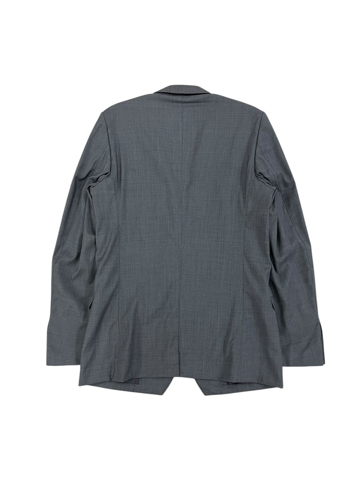 Maison MIHARA YASUHIRO Miharayasuhiro AW11 Gray Wool Blazer Jacket Size 48R - 3 Thumbnail