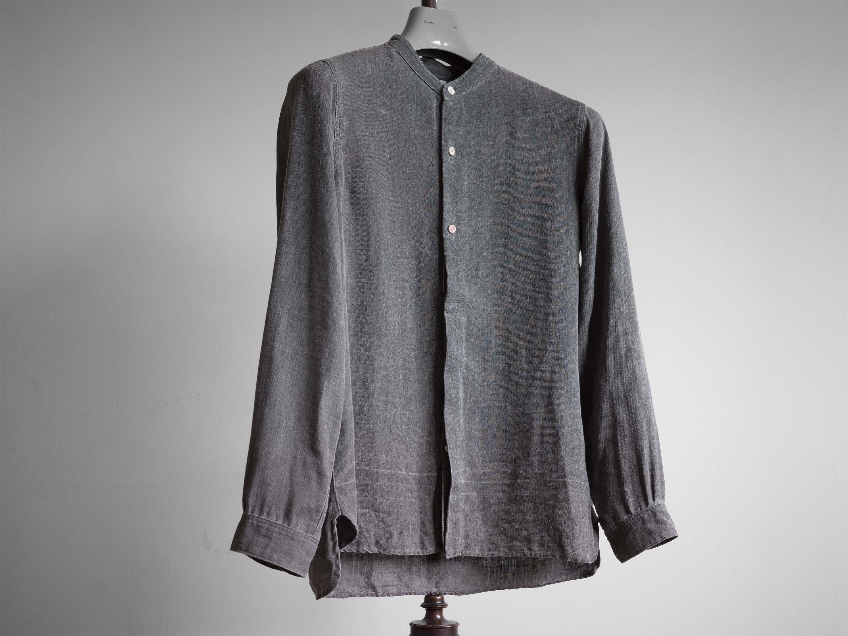 Visvim SS2014 VISVIM LONG RIDER SHIRT HERRINGBONE LINEN Size US M / EU 48-50 / 2 - 3 Thumbnail