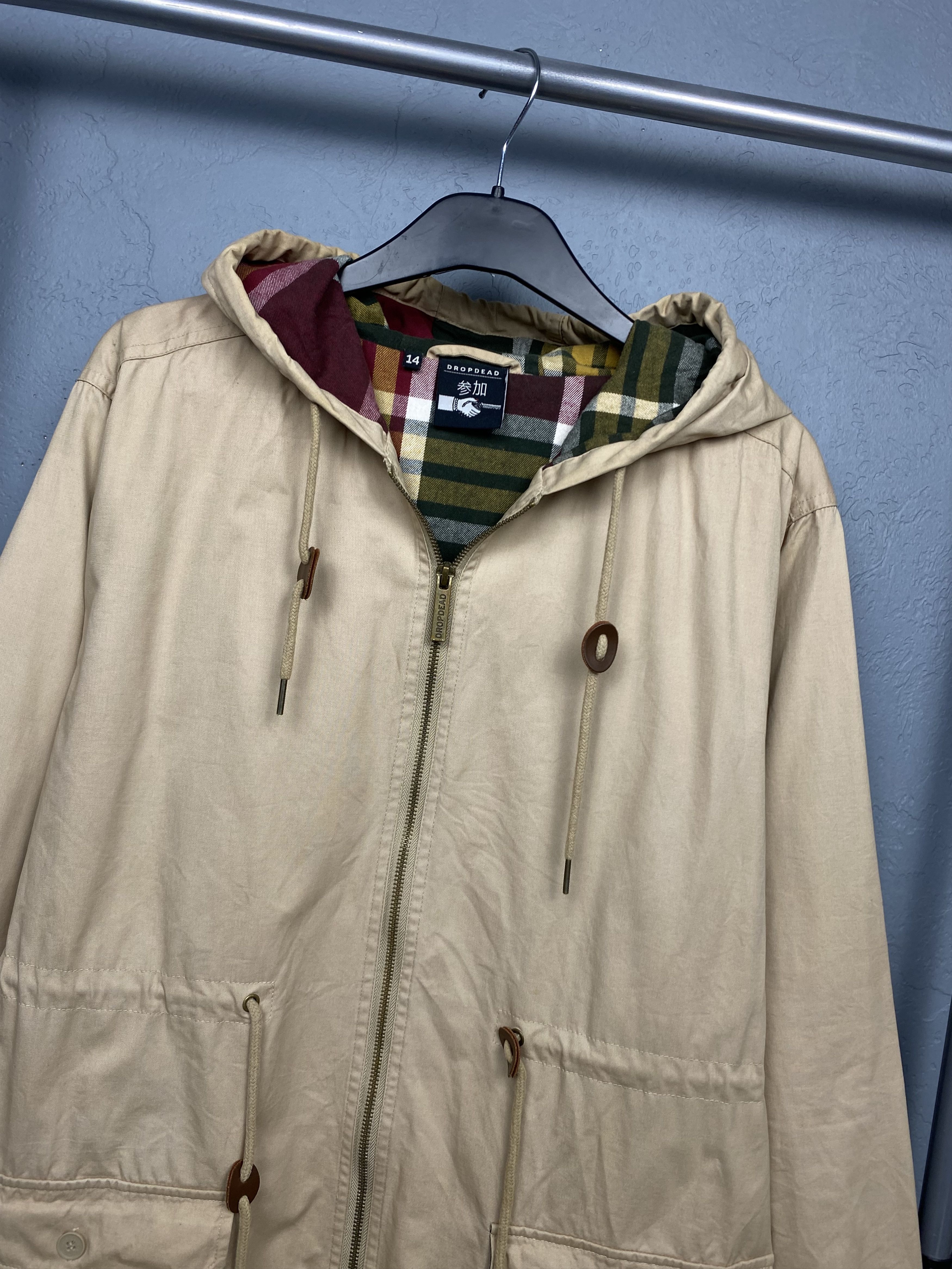 Drop Dead × Vintage Drop Dead Vintage Mens Parka Jacket Size US M / EU 48-50 / 2 - 2 Thumbnail