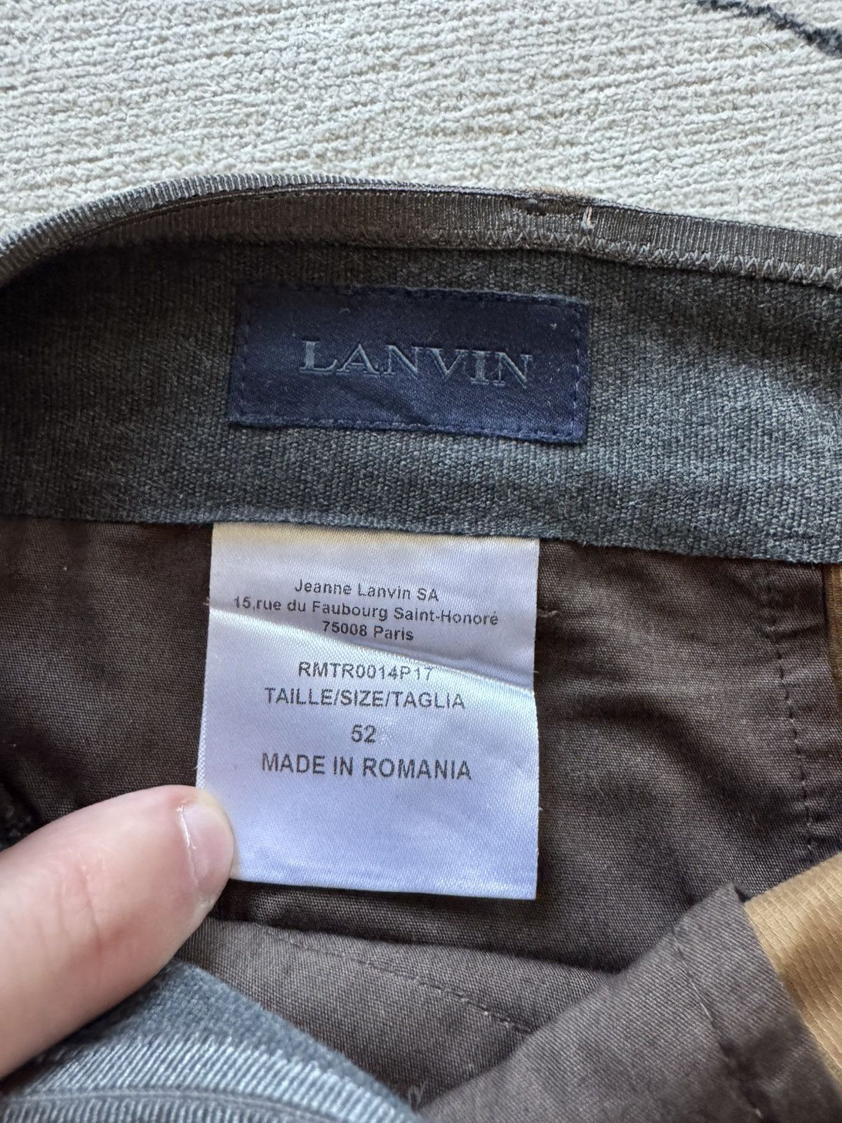 Lanvin Lanvin Biker Pant Size US 36 / EU 52 - 6 Thumbnail