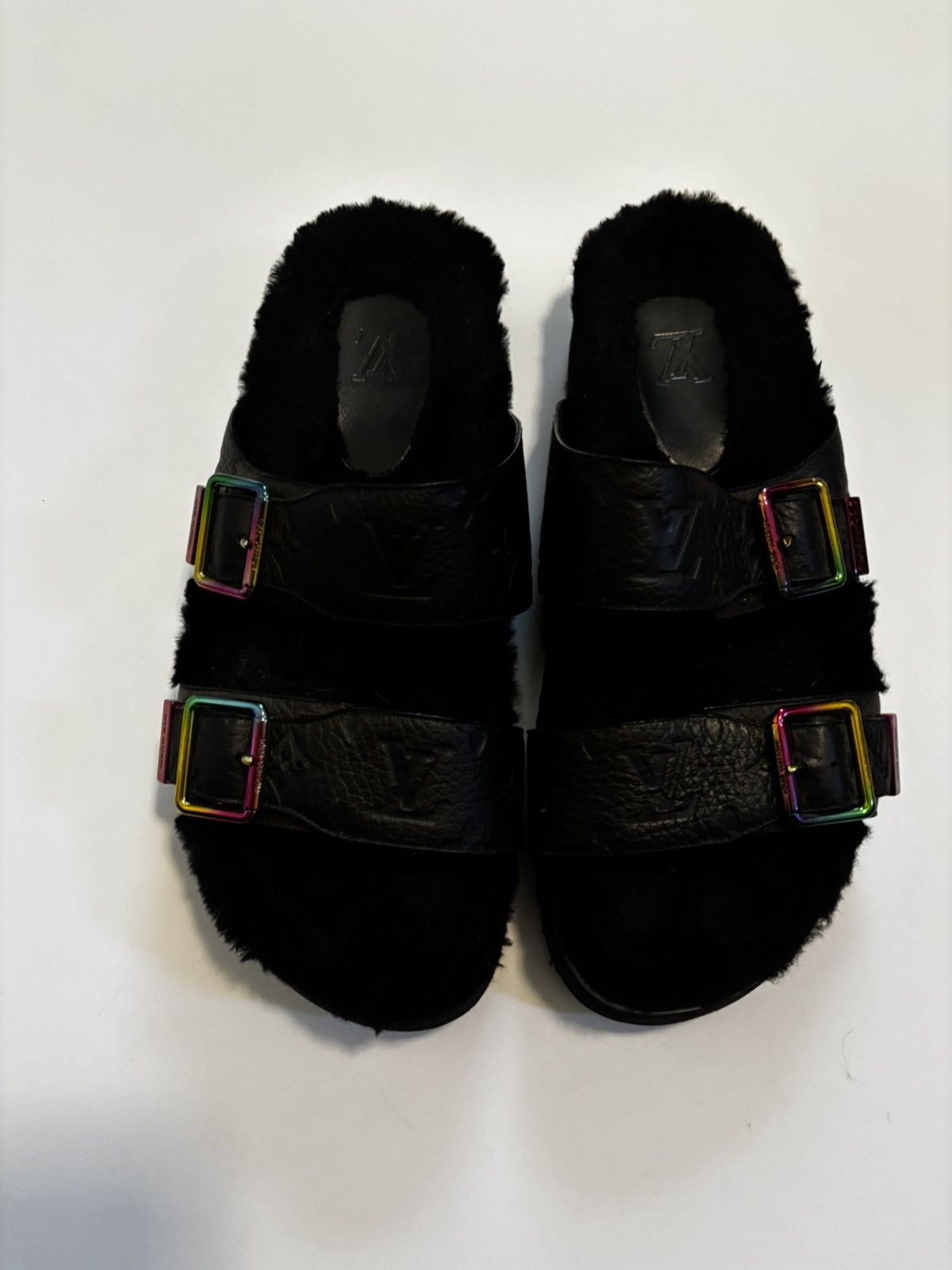 Louis Vuitton Louis Vuitton Mirabeau Line Flat Sandals Size US 10.5 / EU 43-44 - 5 Thumbnail
