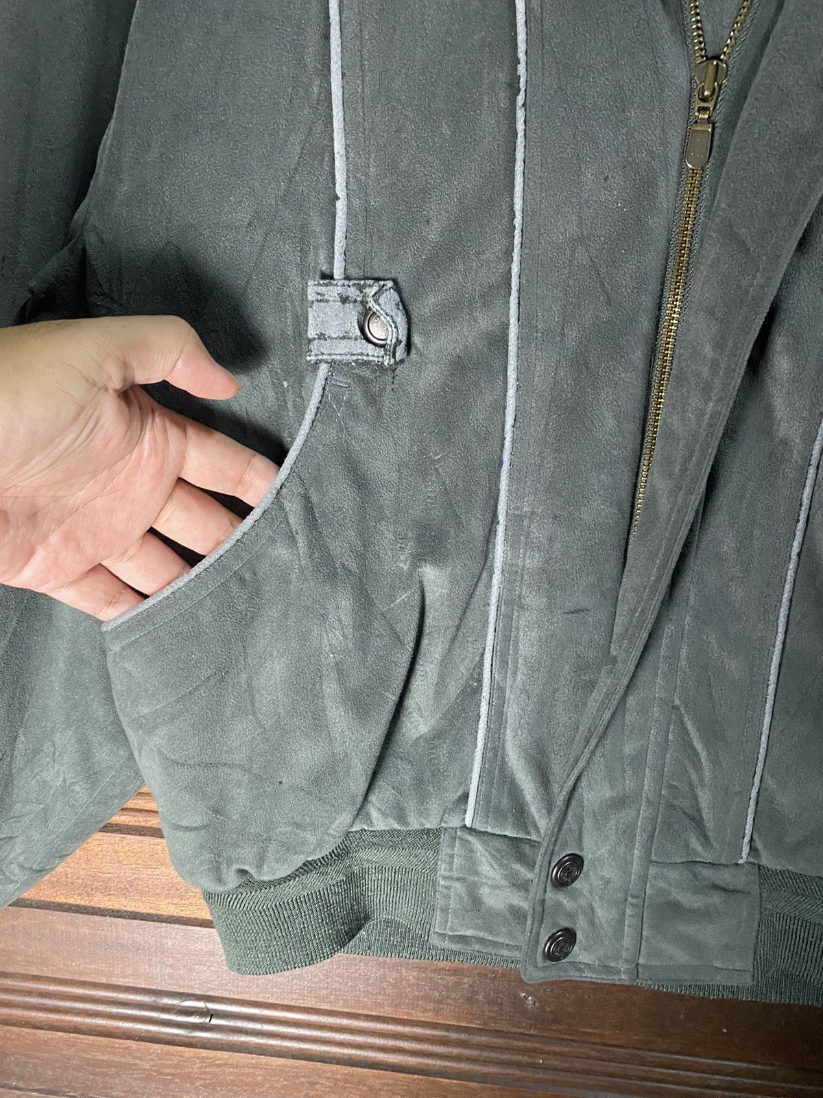 Gianni Valentino × Vintage Vintage Gianni Valentino Zipper Jacket Size US M / EU 48-50 / 2 - 5 Thumbnail