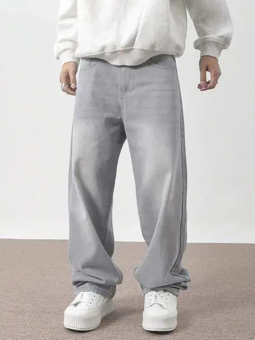 Jean Hirayama x Kei Baloon Skate Baggy Denim Jeans Loose 2000s Size US 32 / EU 48 - 4 Thumbnail
