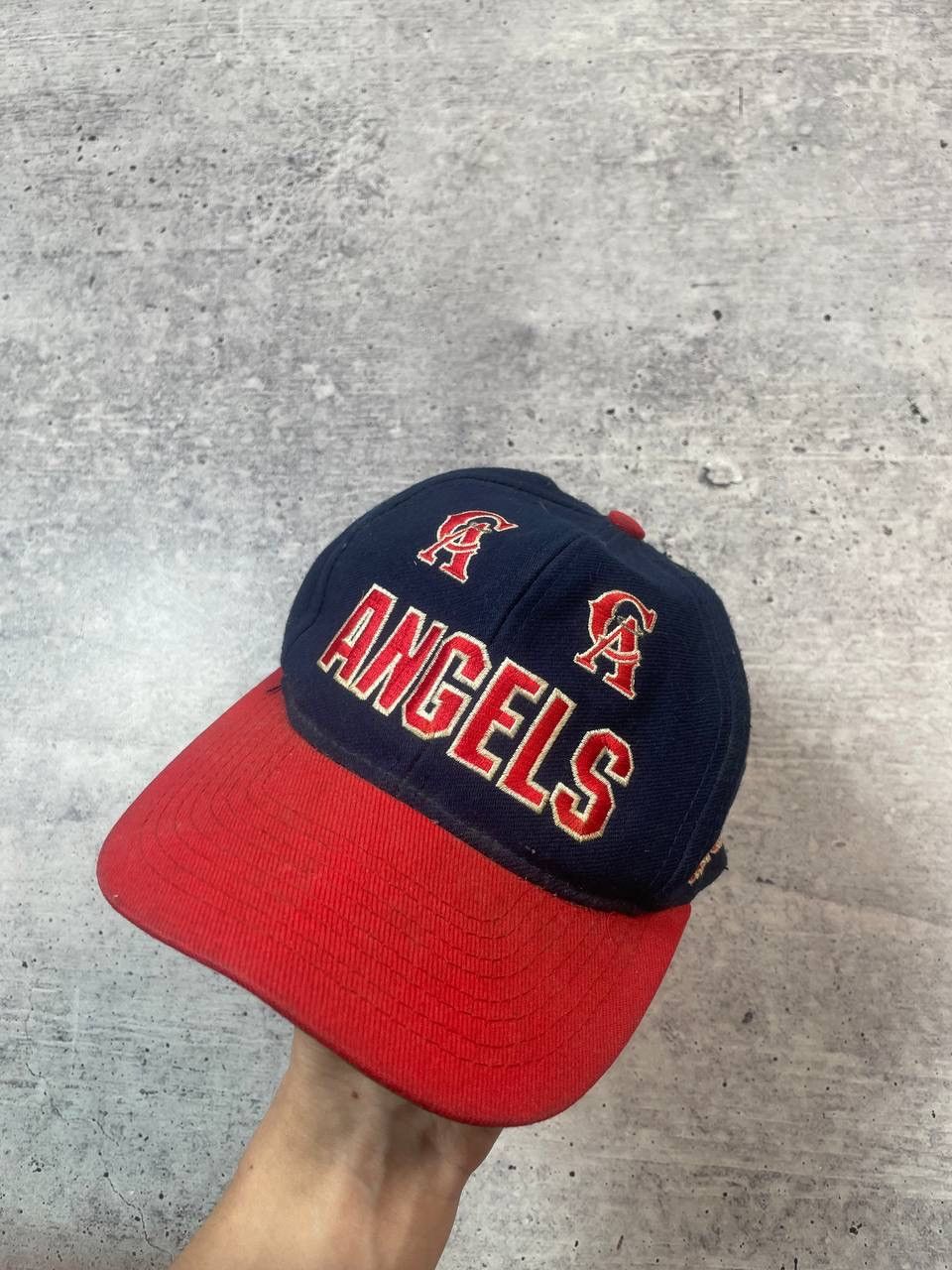MLB Vintage California Angels Signatures Baseball Hat Cap Y2K Size ONE SIZE - 1 Thumbnail