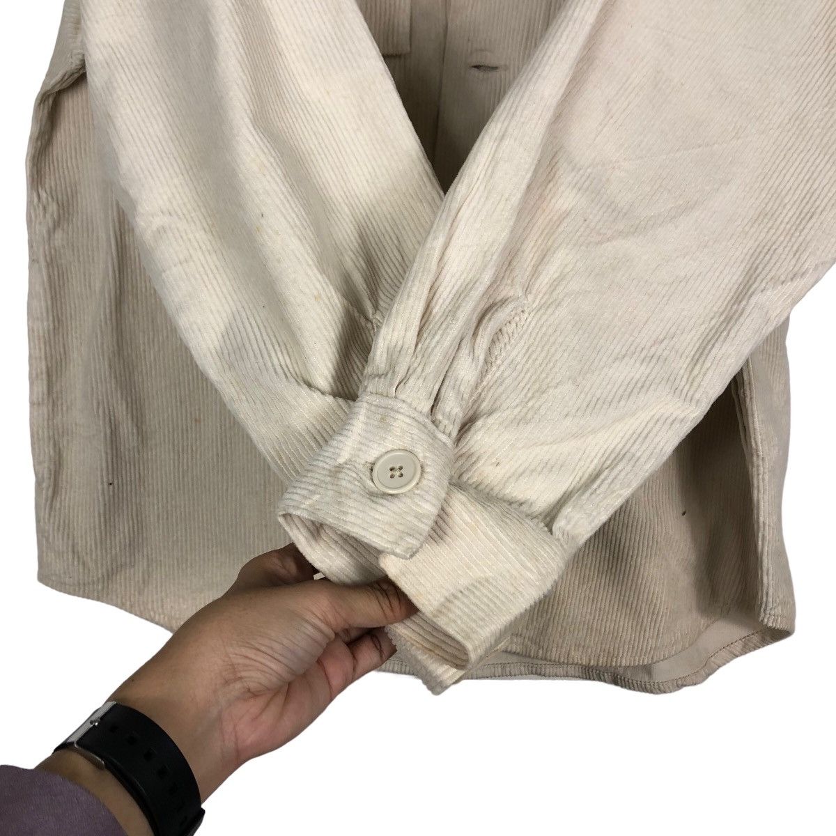 Japanese Brand 🔥Vintage Chore Wool Jacket GU Japan Issey Miyake Size US M / EU 48-50 / 2 - 15 Thumbnail
