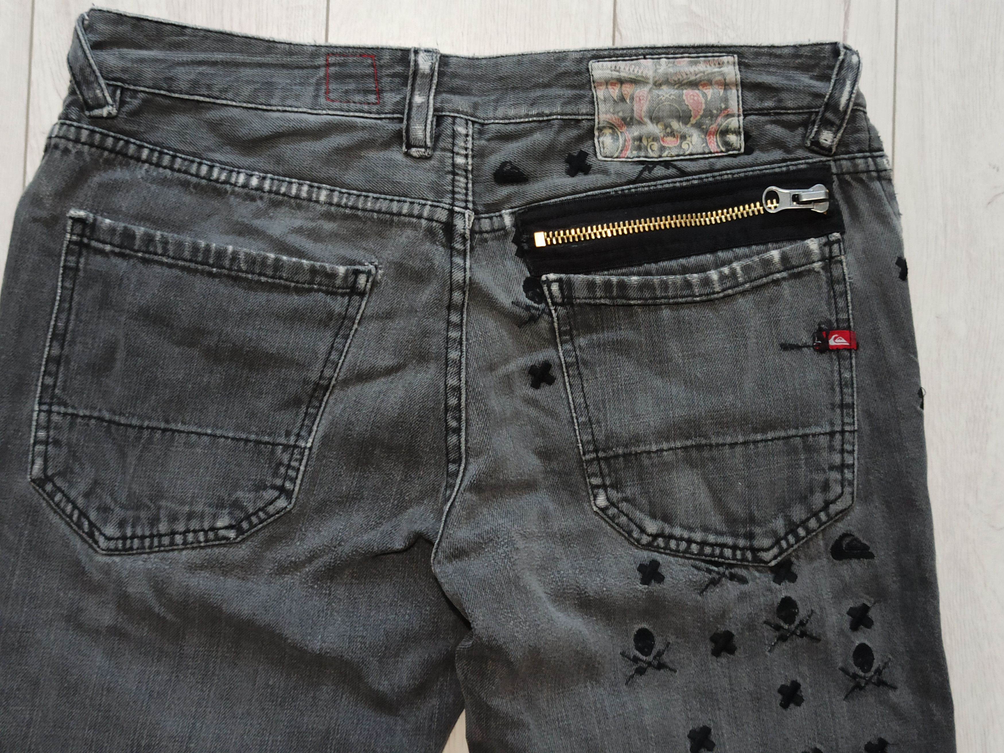 Quiksilver × Vintage Quiksilver RARE Vintage Jeans Size US 32 / EU 48 - 8 Thumbnail