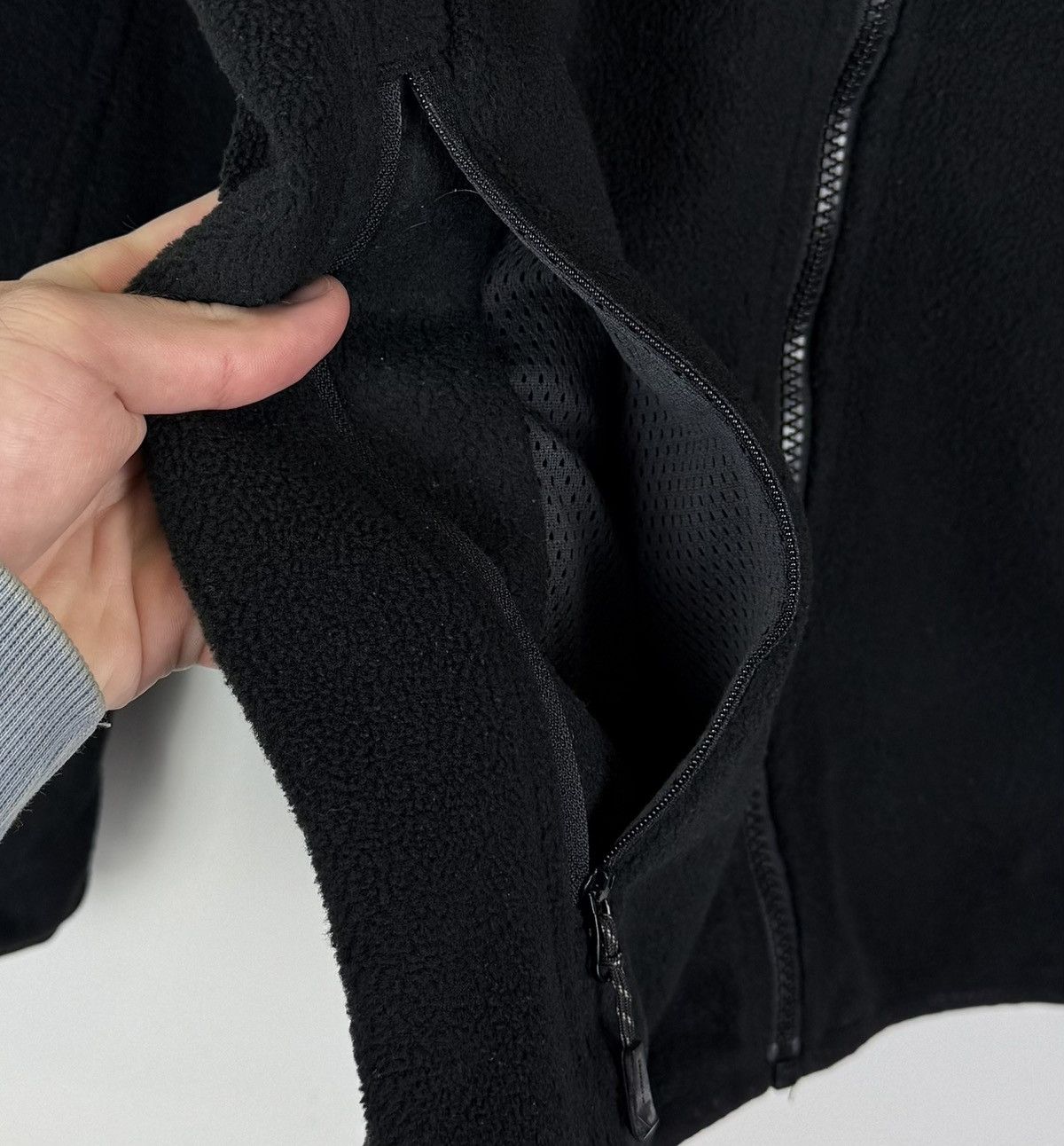 Mammut Mammut Full Zip Fleece Jacket Black Outdoor Hiking Gorpcore Size US M / EU 48-50 / 2 - 6 Thumbnail
