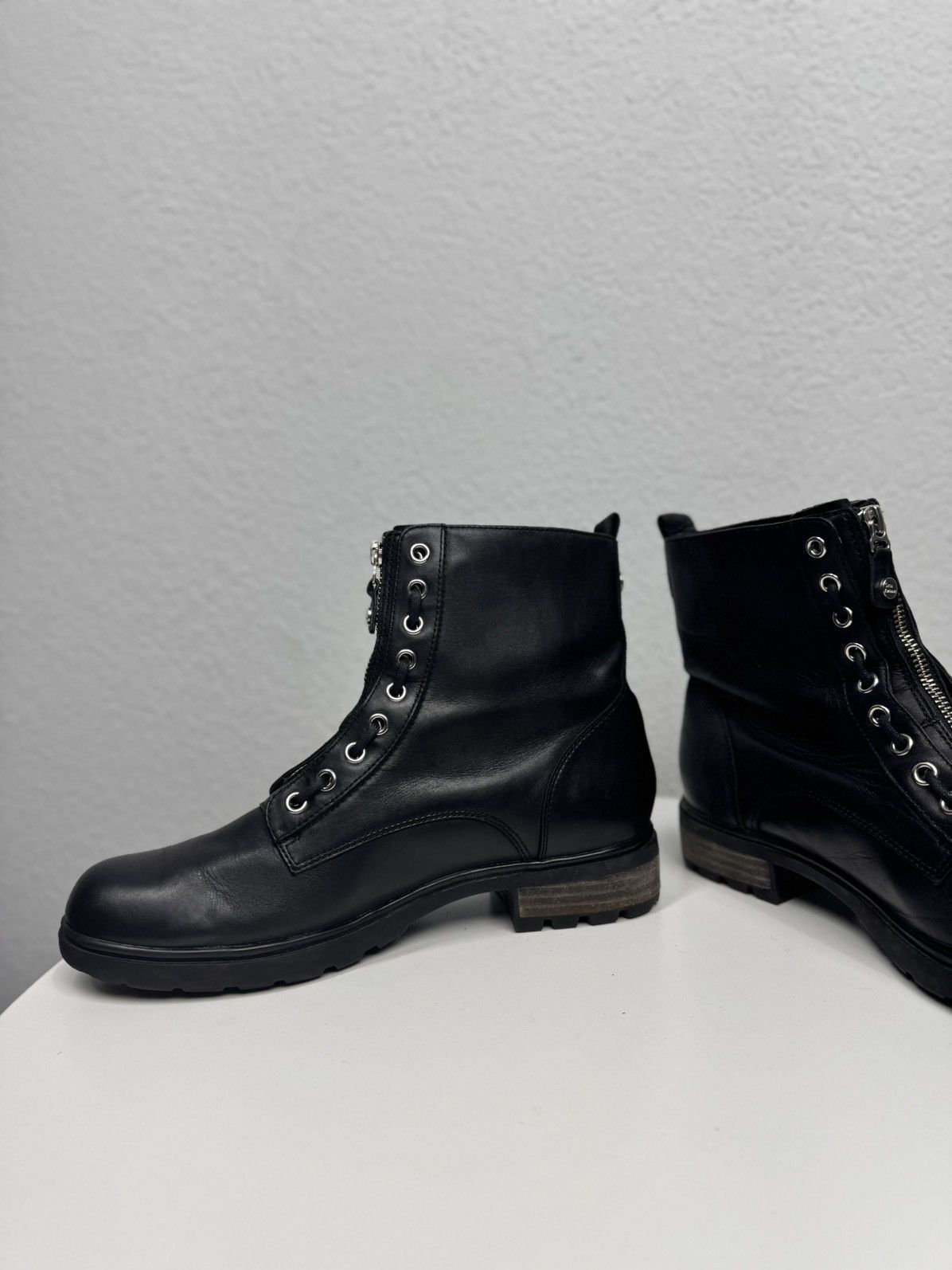 A.S.98 Vintage Leather Metal AS 98 Ifsixwasnine Boots Undercover Size US 8 / EU 41 - 8 Thumbnail