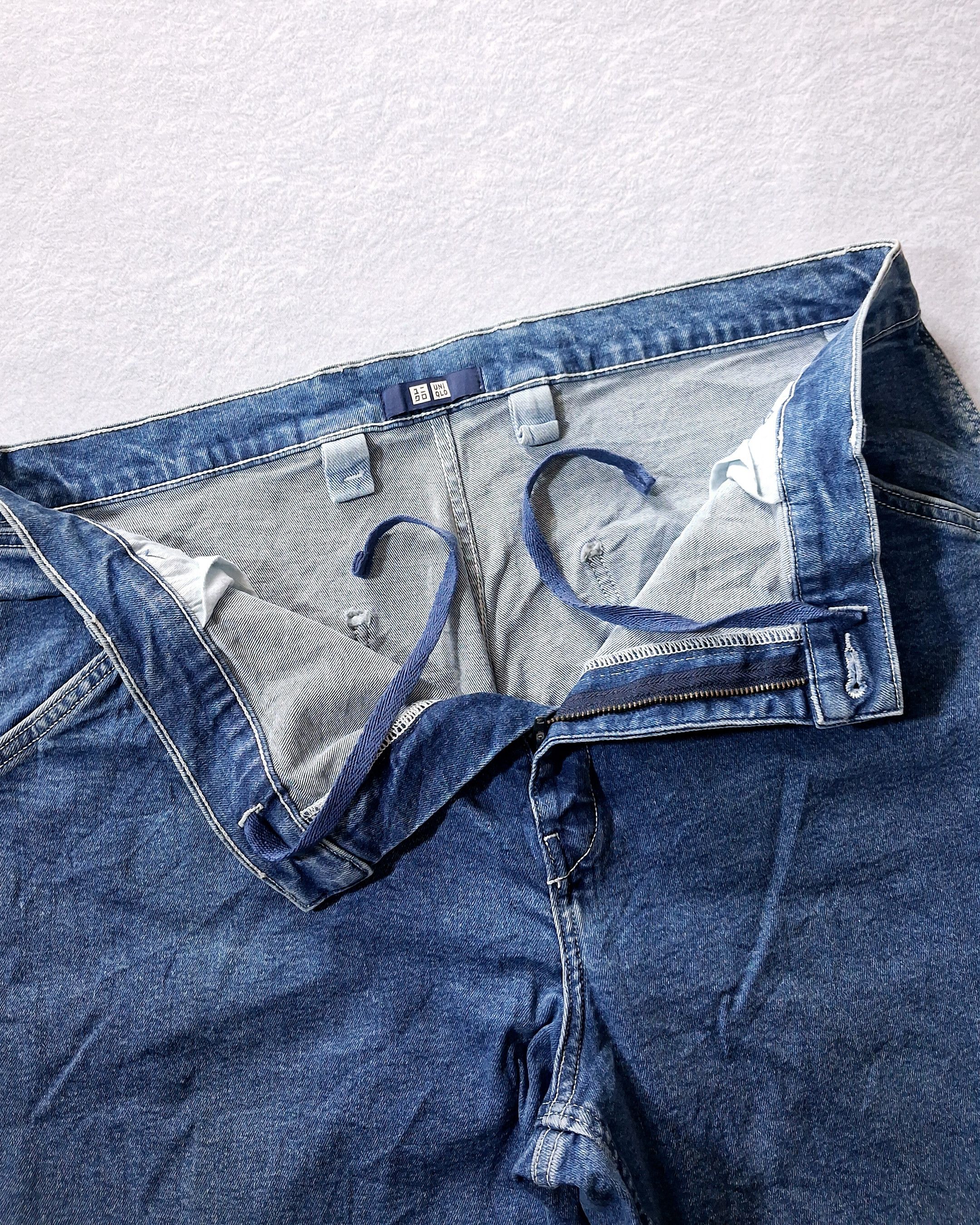 Uniqlo UNIQLO CARPENTER DENIM BLUE JEANS Size US 39 - 3 Thumbnail