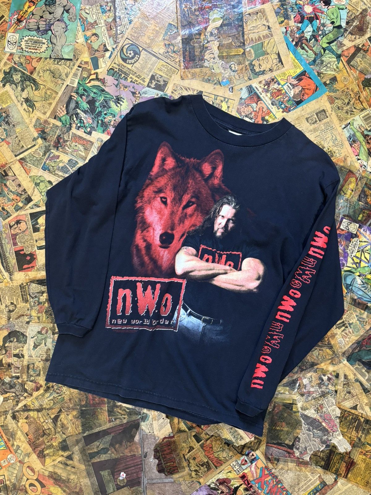 Vintage ‘98 NWO l/s Size US L / EU 52-54 / 3 - 1 Thumbnail