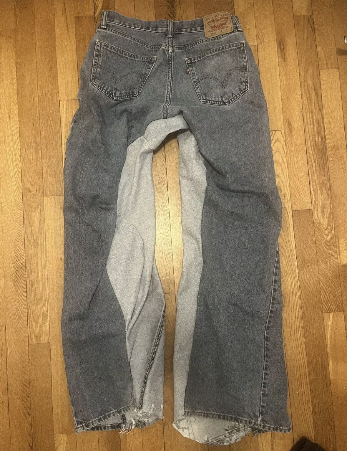Japanese Brand Custom "Fish Tank" Denim Jeans 1 of 1 Size US 32 / EU 48 - 11 Thumbnail