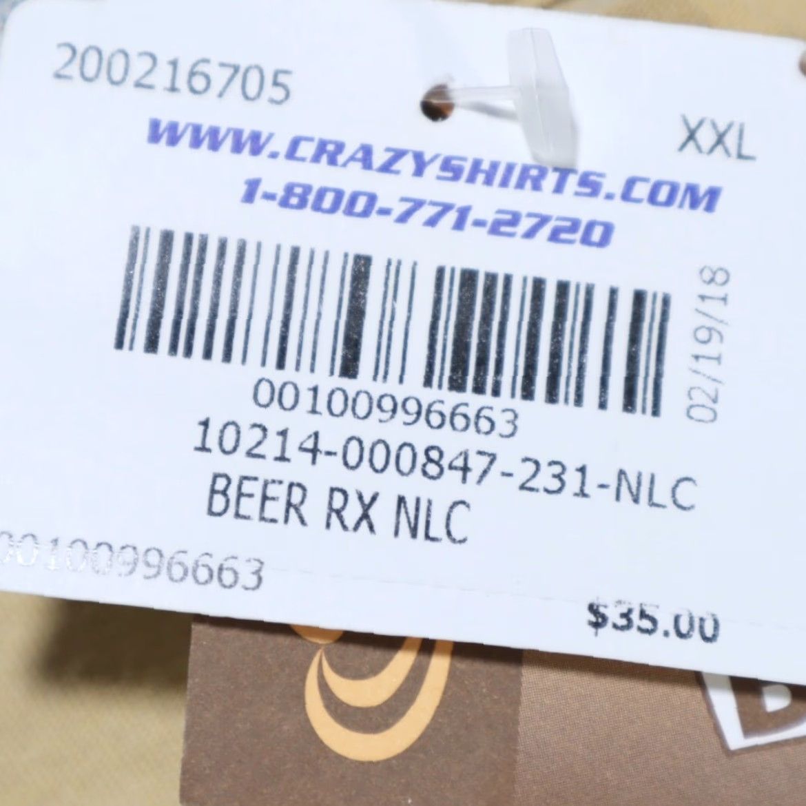 Vintage VINTAGE Cozy Shirts Shirt Men 2XL Tan Beer Dyed Solid T-Shirt VTG Size US XXL / EU 58 / 5 - 7 Thumbnail