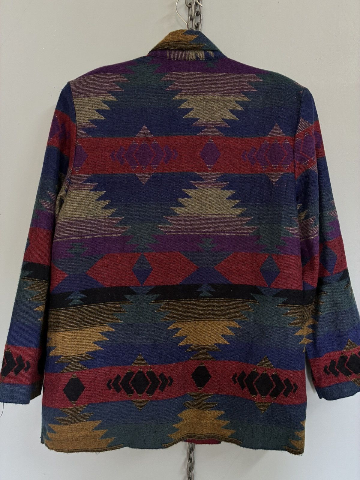 Vintage Vintage Irwin Alan Chicago Navajo native blazer Size 38S - 4 Thumbnail